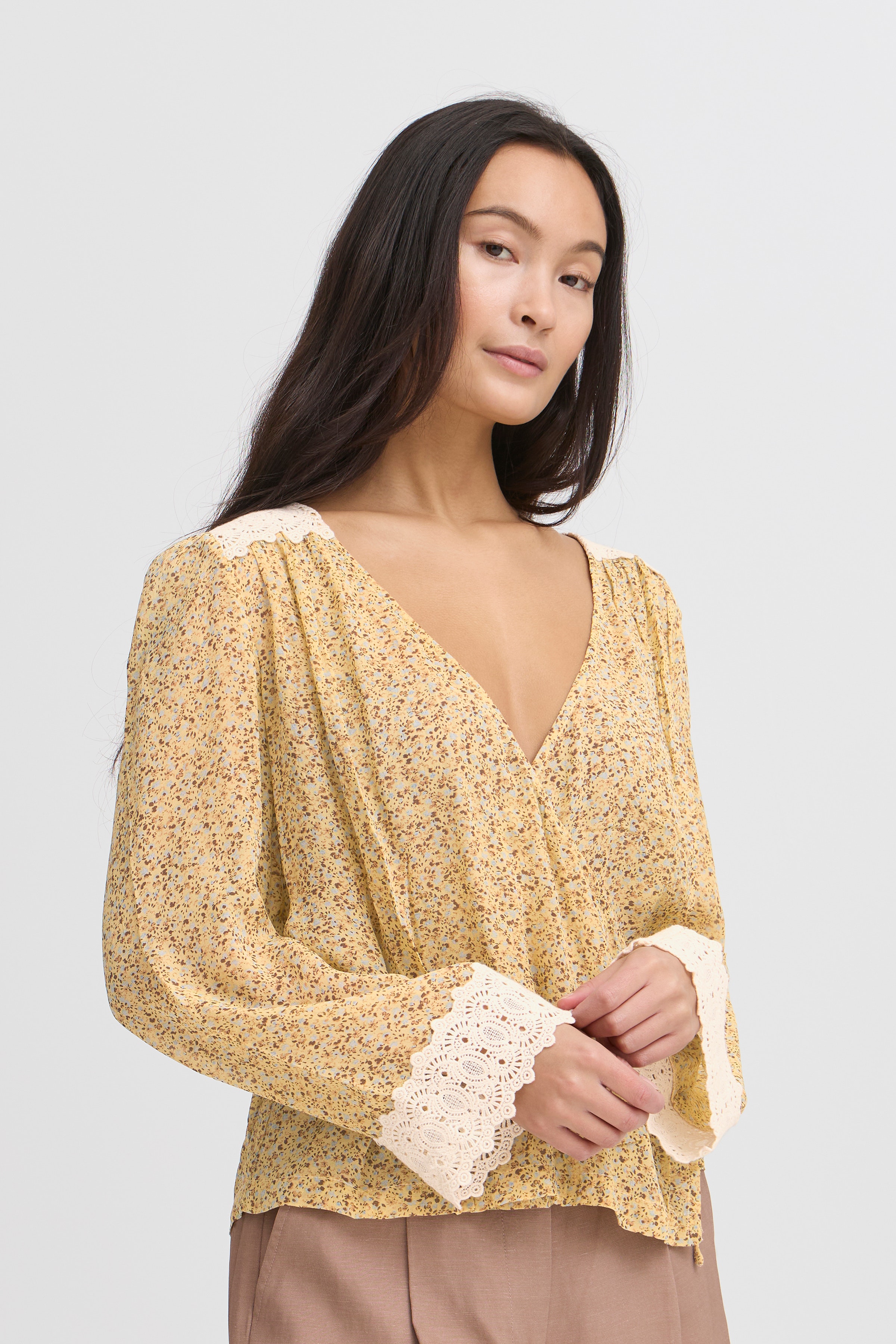 IRKARLA Langarm-Bluse LOOKBOOK FRONT 20122641-120826