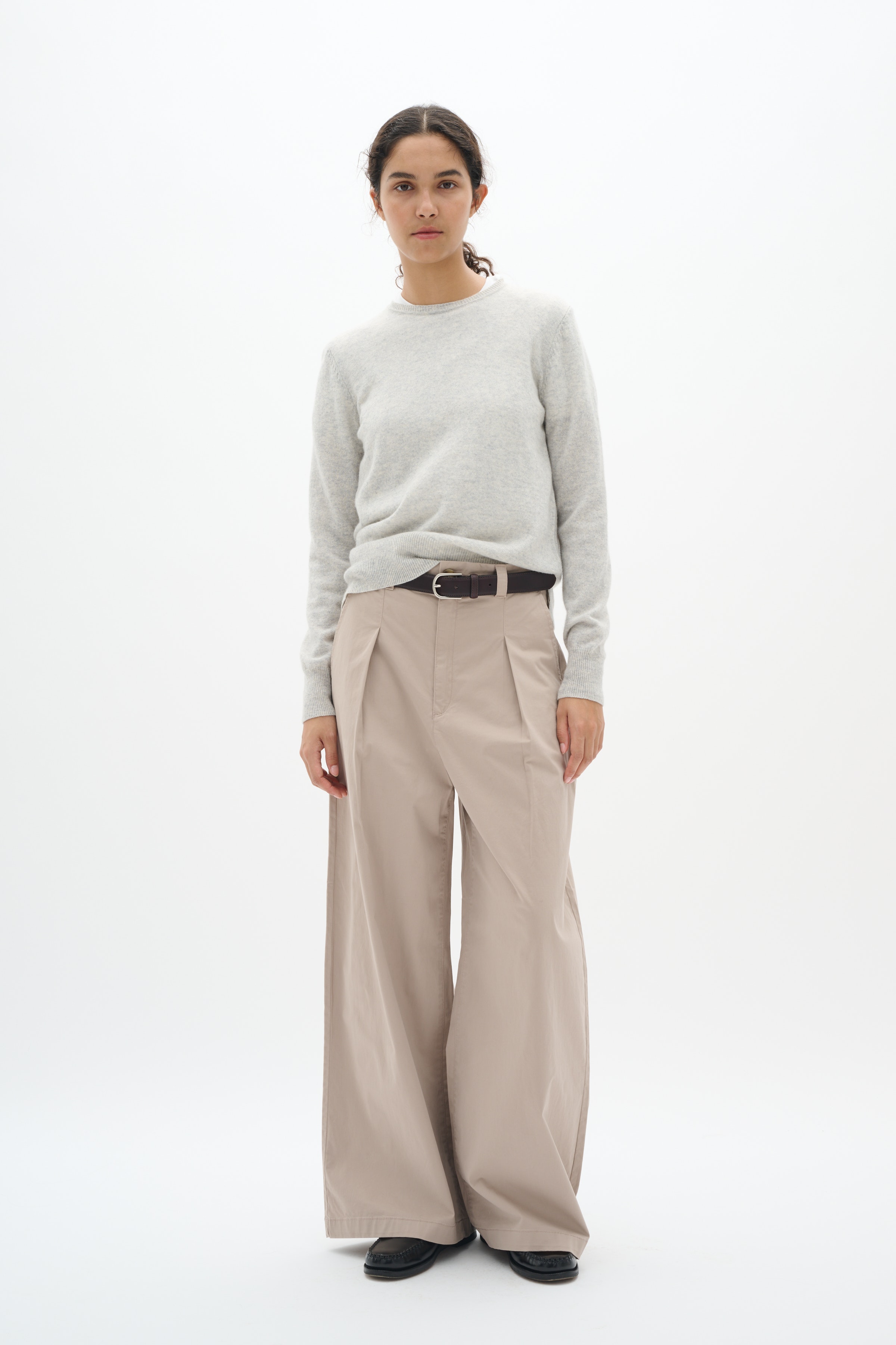 PosyIW Wide Trousers LOOKBOOK FRONT 30109167-151506