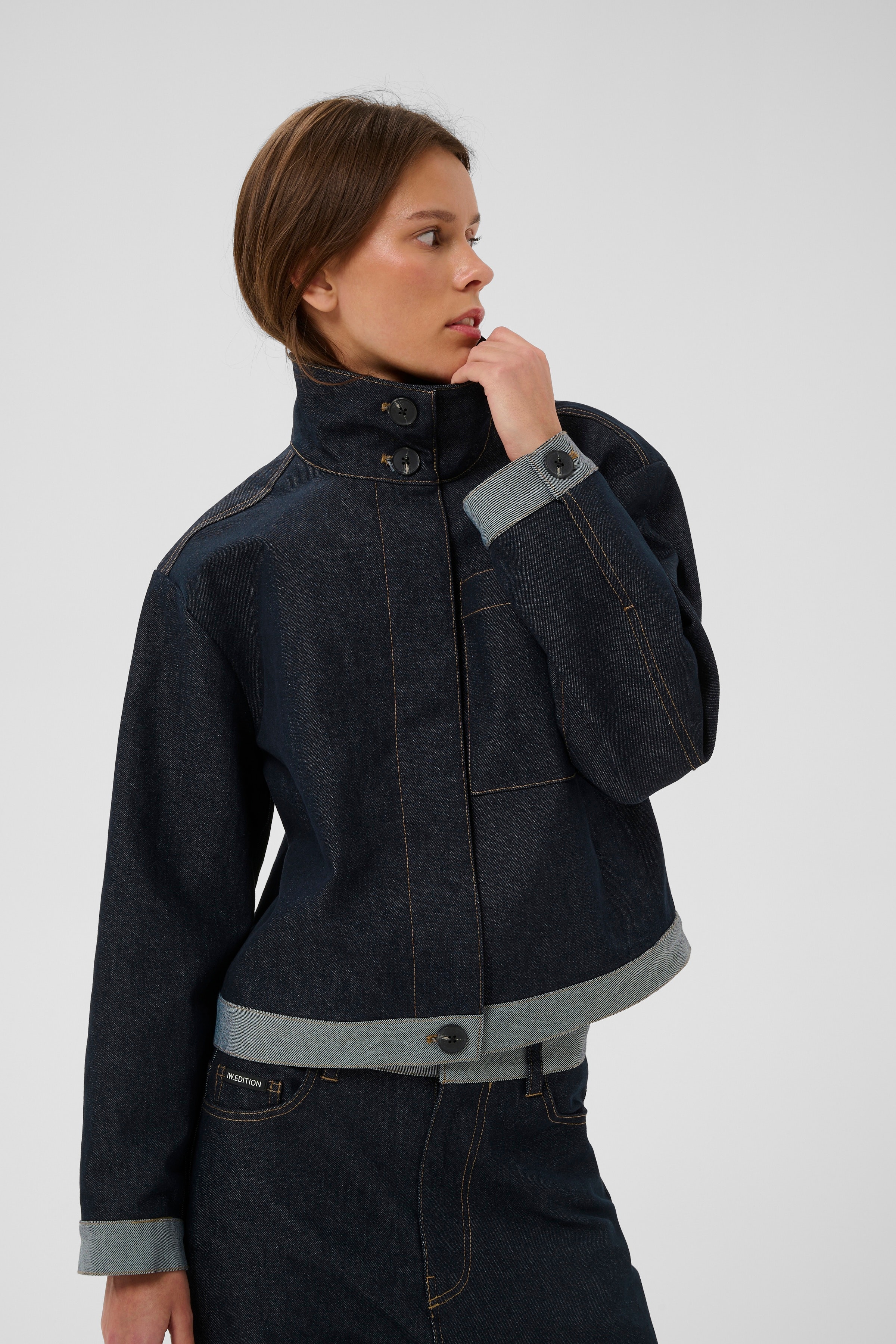 DEIRDRAIW Casual Denim Jacke LOOKBOOK DETAIL 30112315-303349