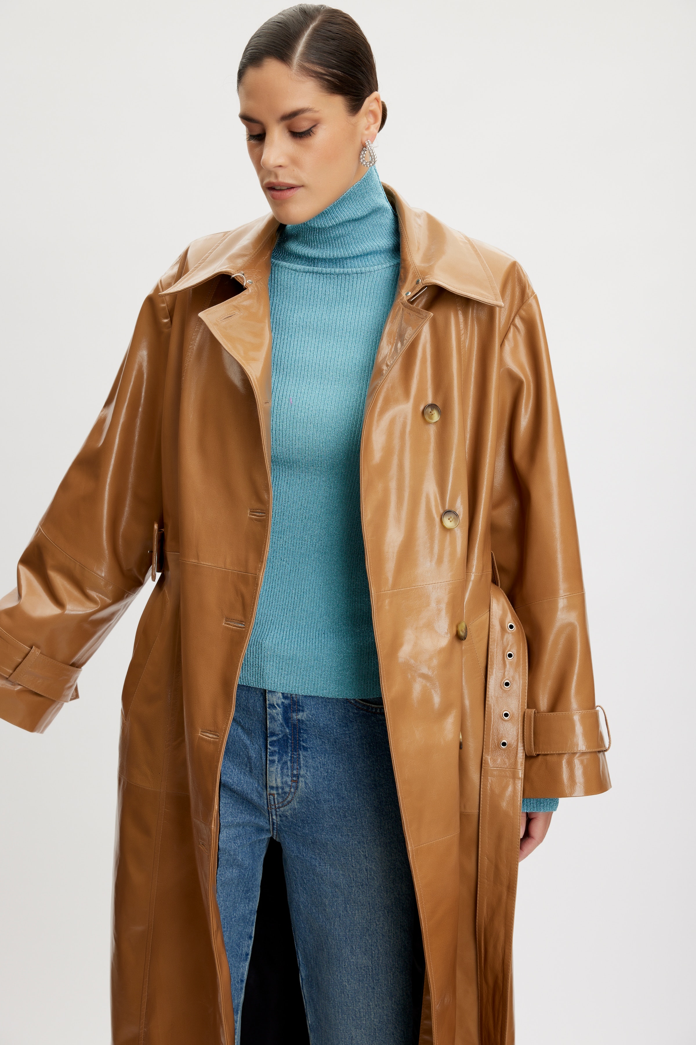AylaGZ Skindfrakke LOOKBOOK FRONT 10908395-104885