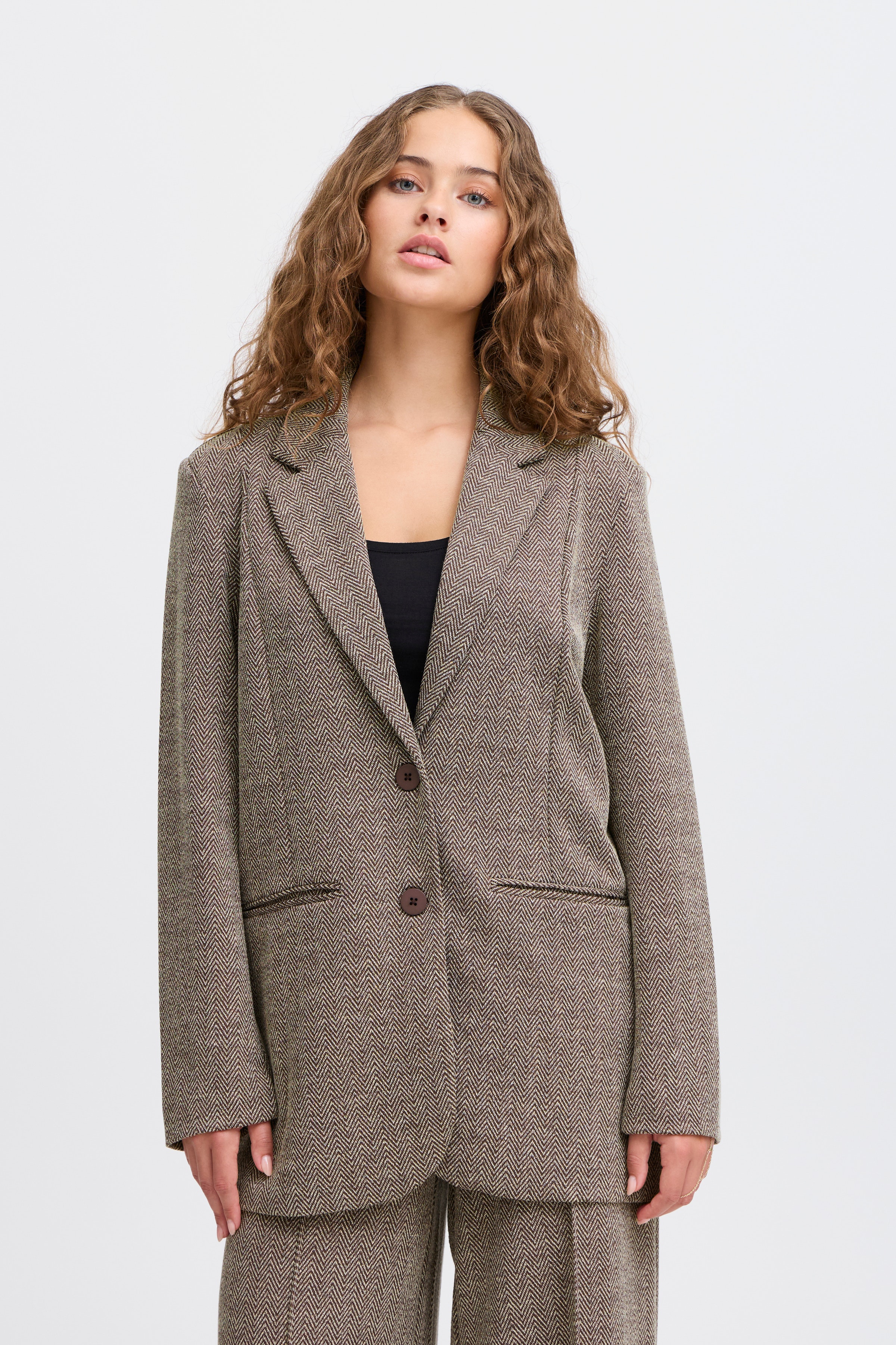 atelier reve IHKATE JACQUARD OVERSIZE Blazer