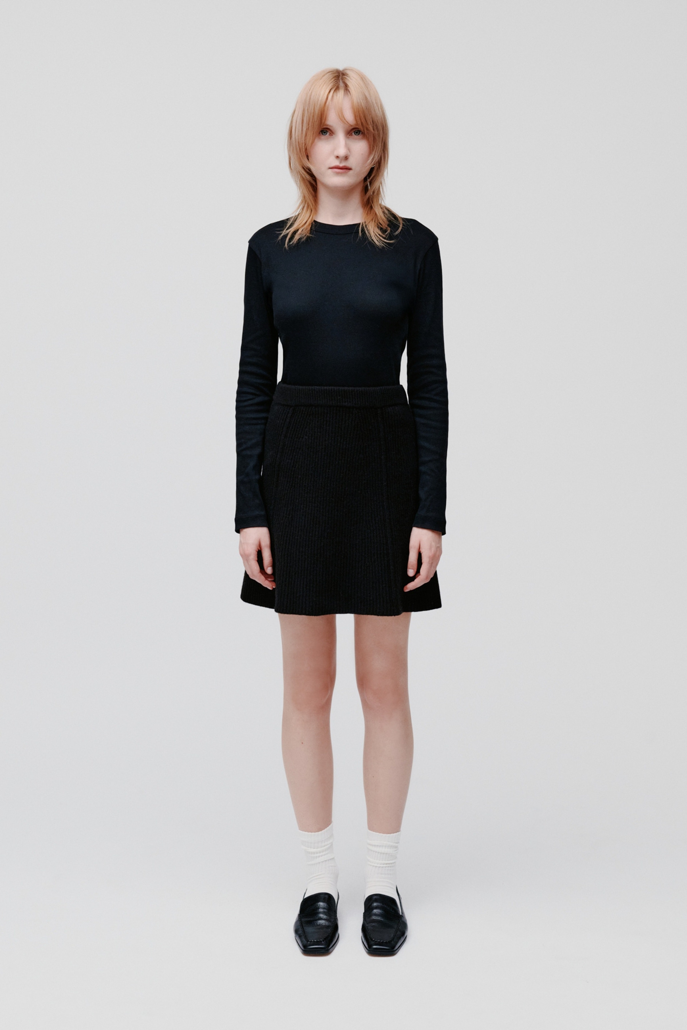 KEENA Skjørt LOOKBOOK FRONT 30600601-BK999