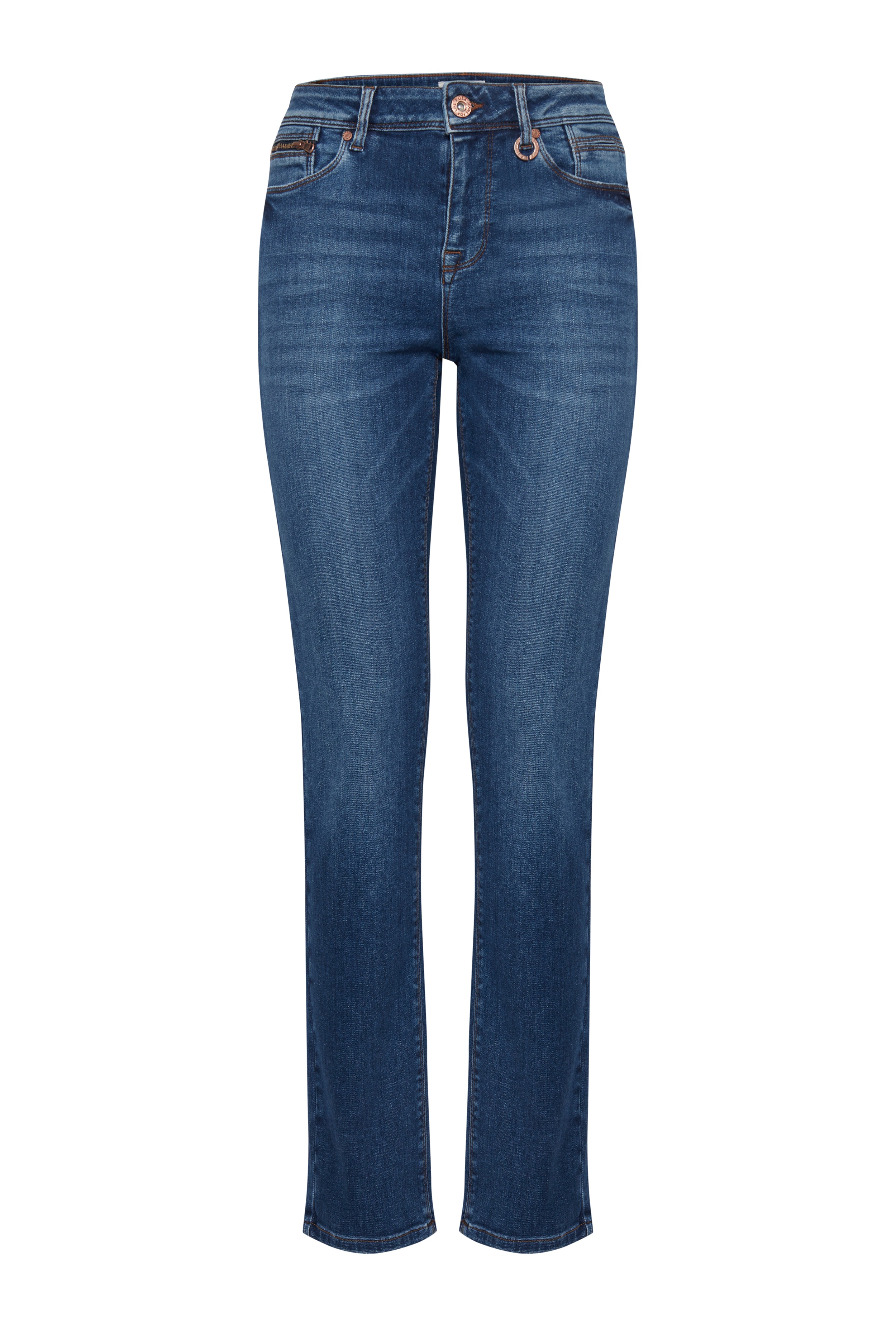 PZSANDRA Hw Jeans Straight Leg PACK FRONT 50205860-200005