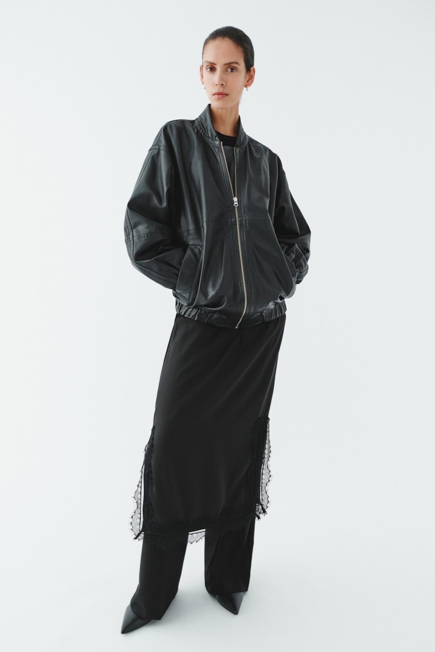 BelukaIW leren bomberjack LOCATION NONE 30108923-194008