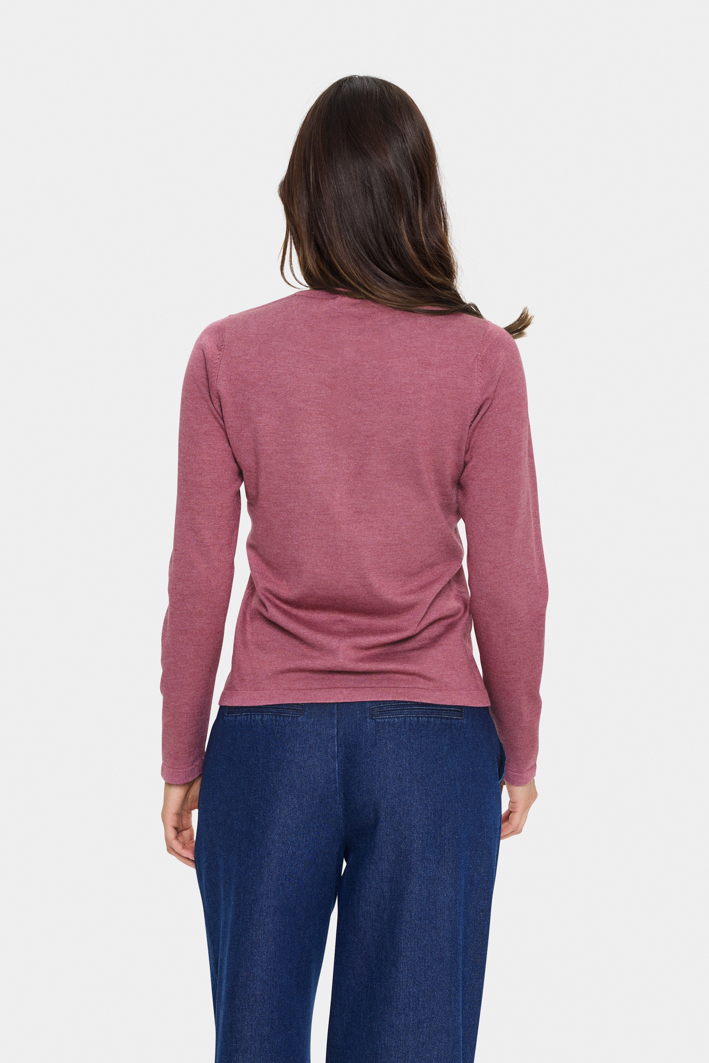 MilaSZ R-Neck Cardigan LOOKBOOK BACK 30500005-1718181