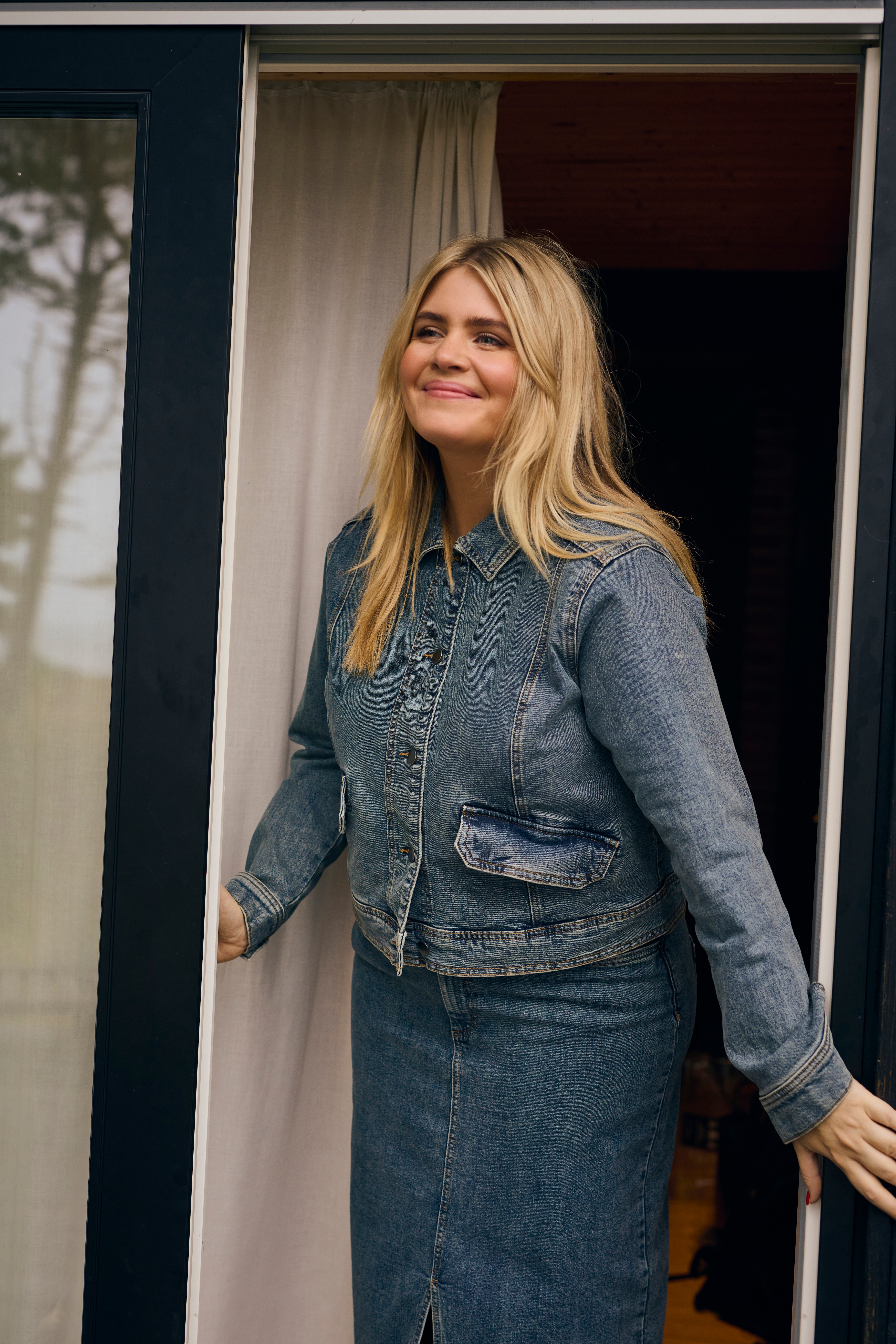 KCdiana Casual Denim Jakke LOCATION NONE 10582000-100166