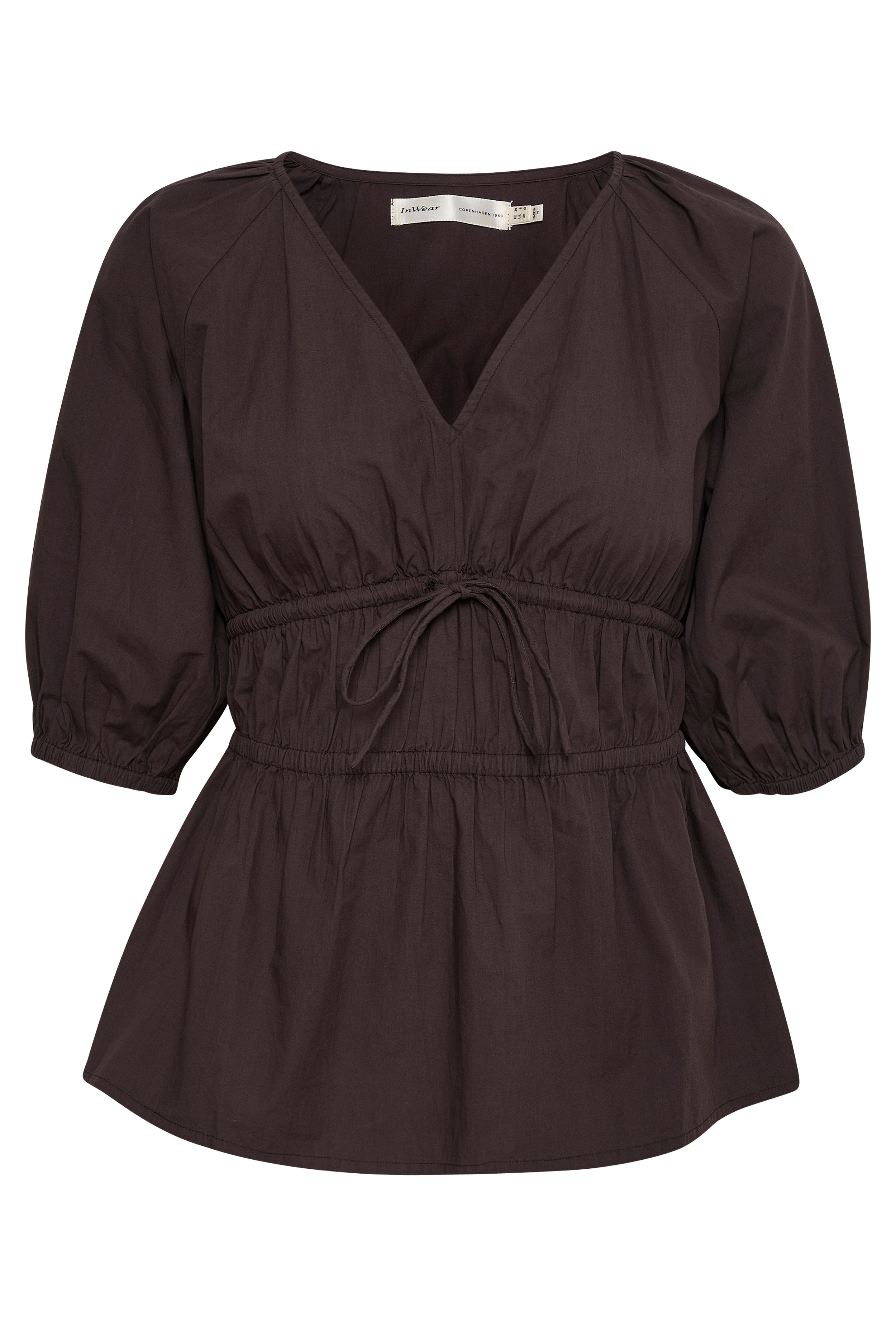 VilleIW Kurzarm-Bluse PACK FRONT 30107258-191101