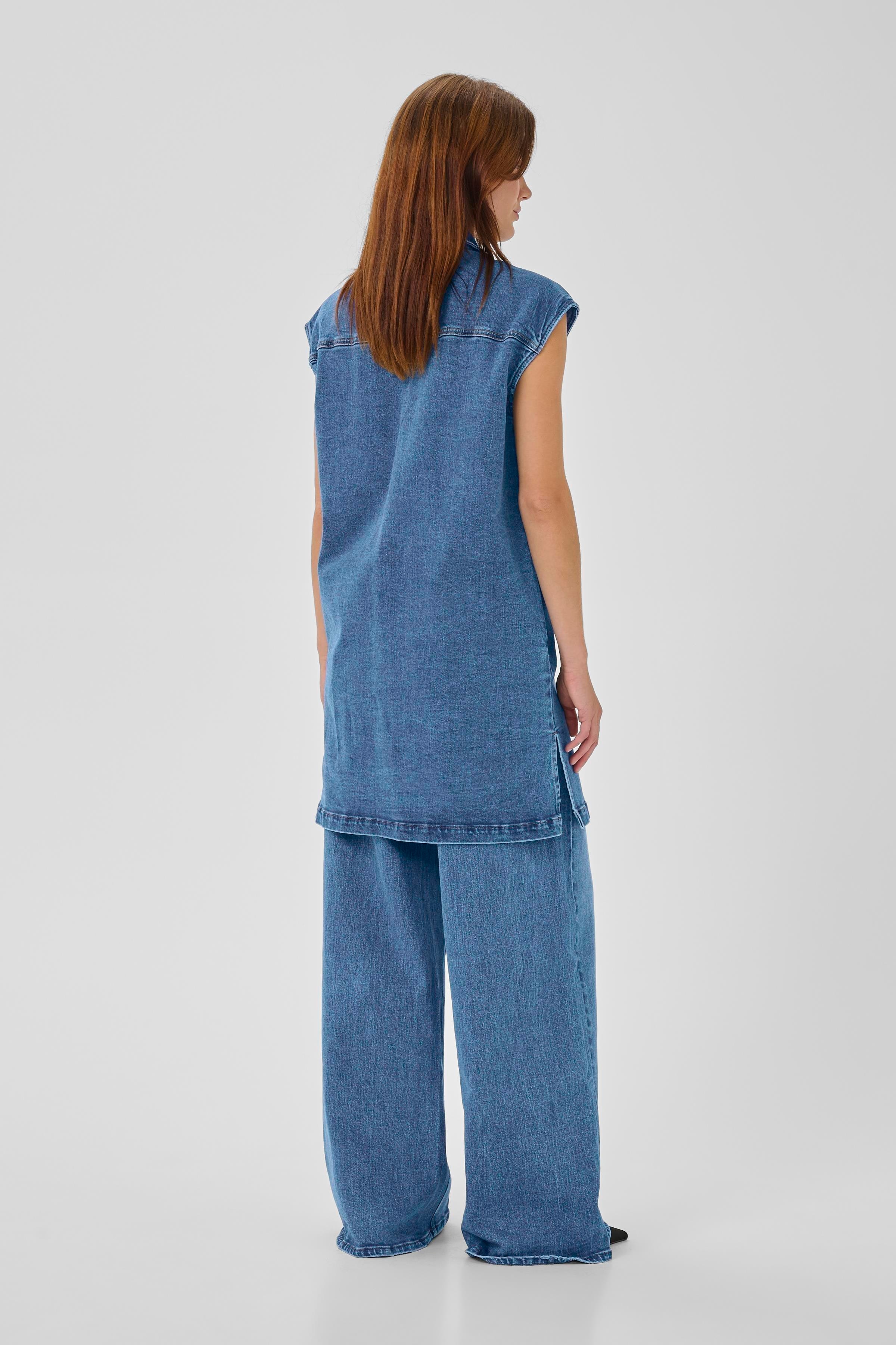 DangoMW Denim Kleid LOOKBOOK FRONT 10705257-100053