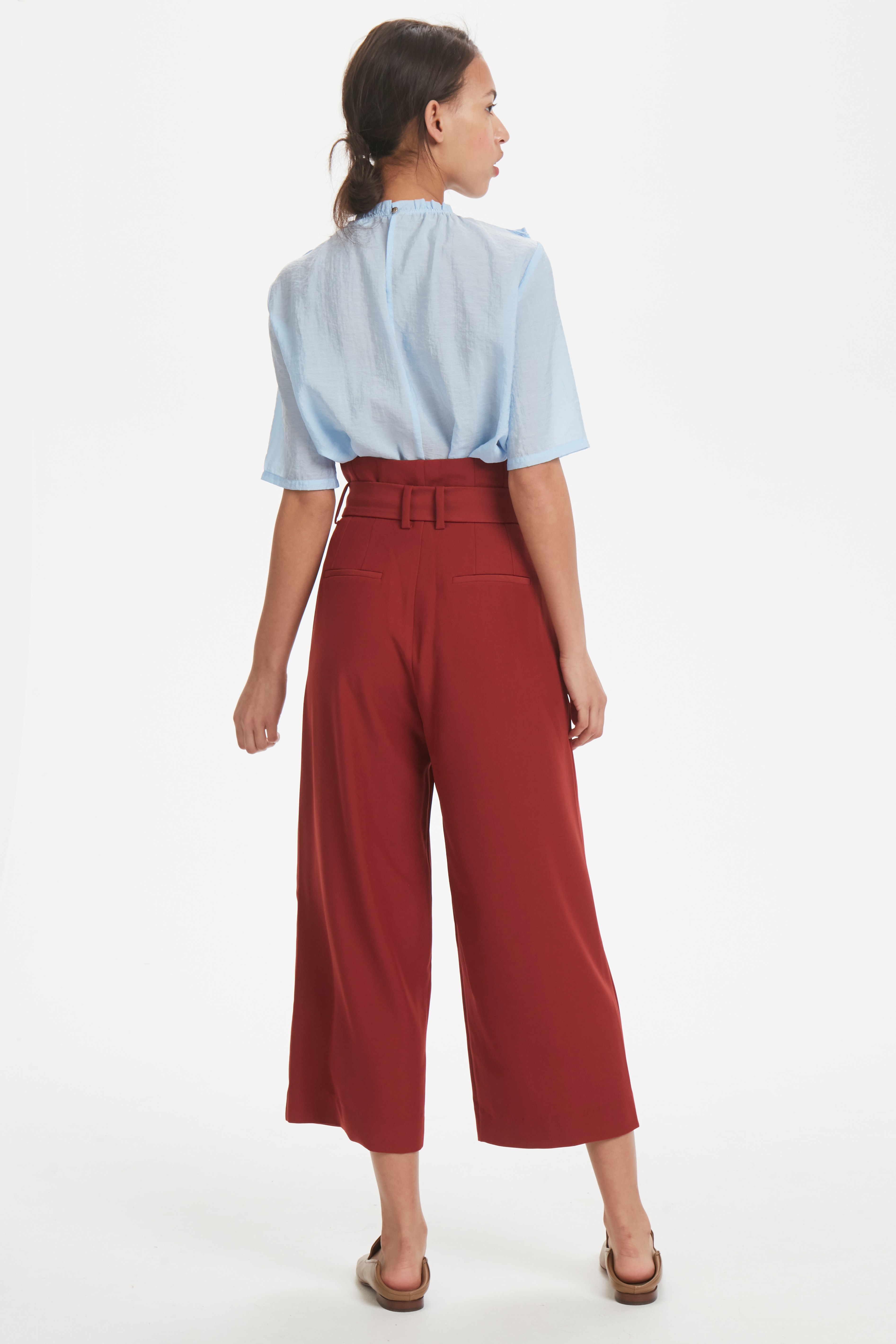 Kortärmad blus LOOKBOOK BACK 30104552-10350