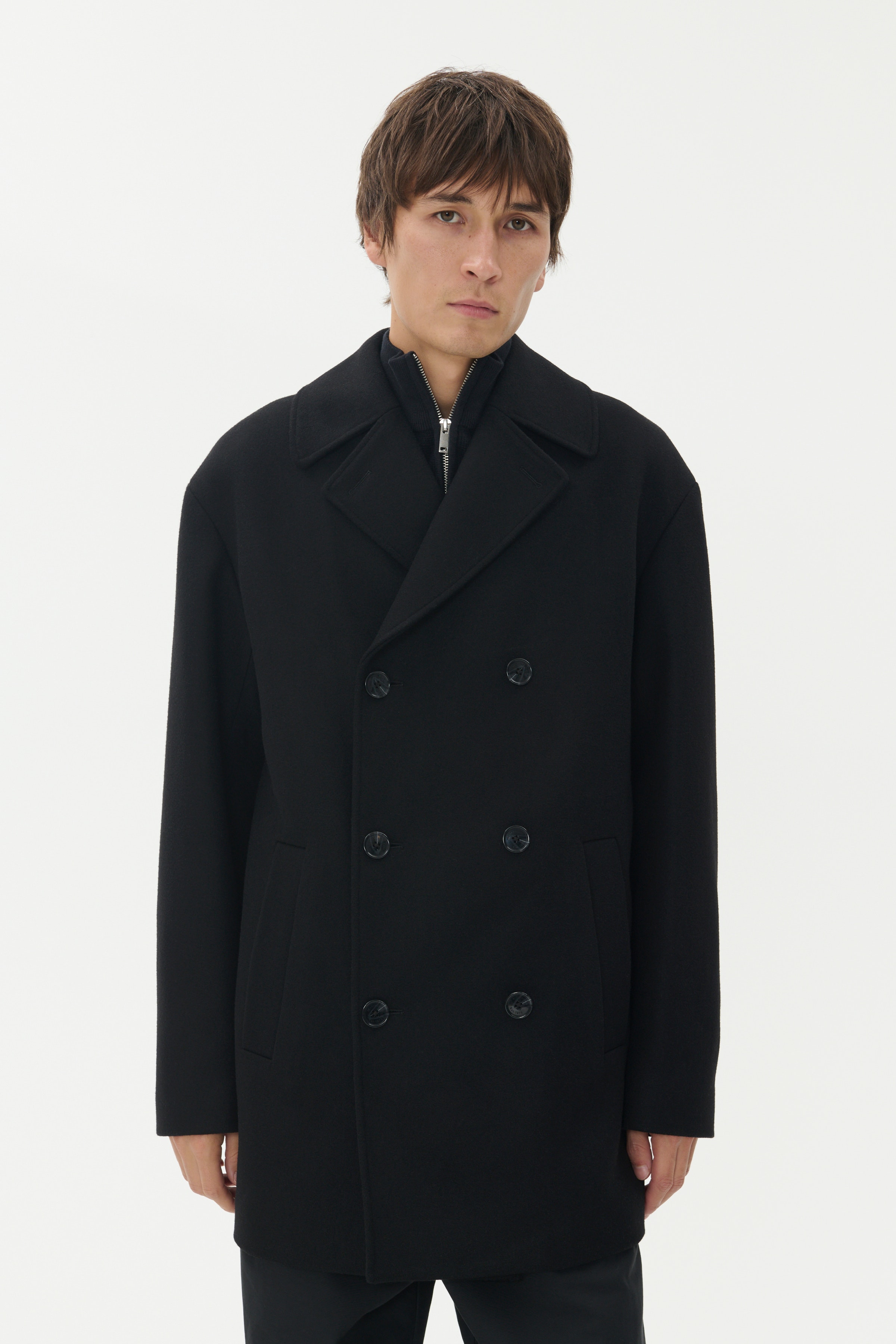 MAburnley Wollen Jas LOOKBOOK FRONT 30208565-300275