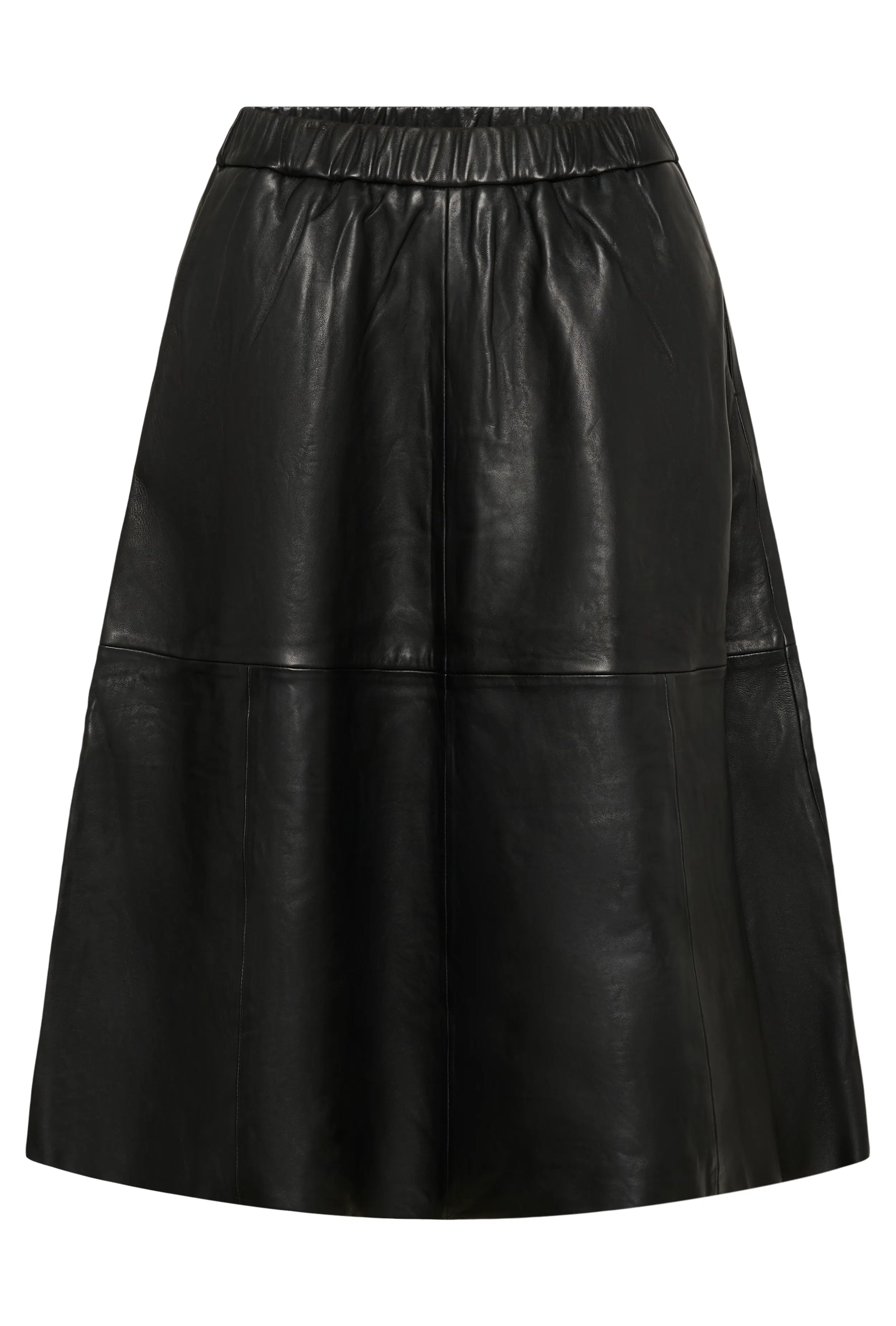 KBAnja Leather skirt PACK FRONT 10105848-194008
