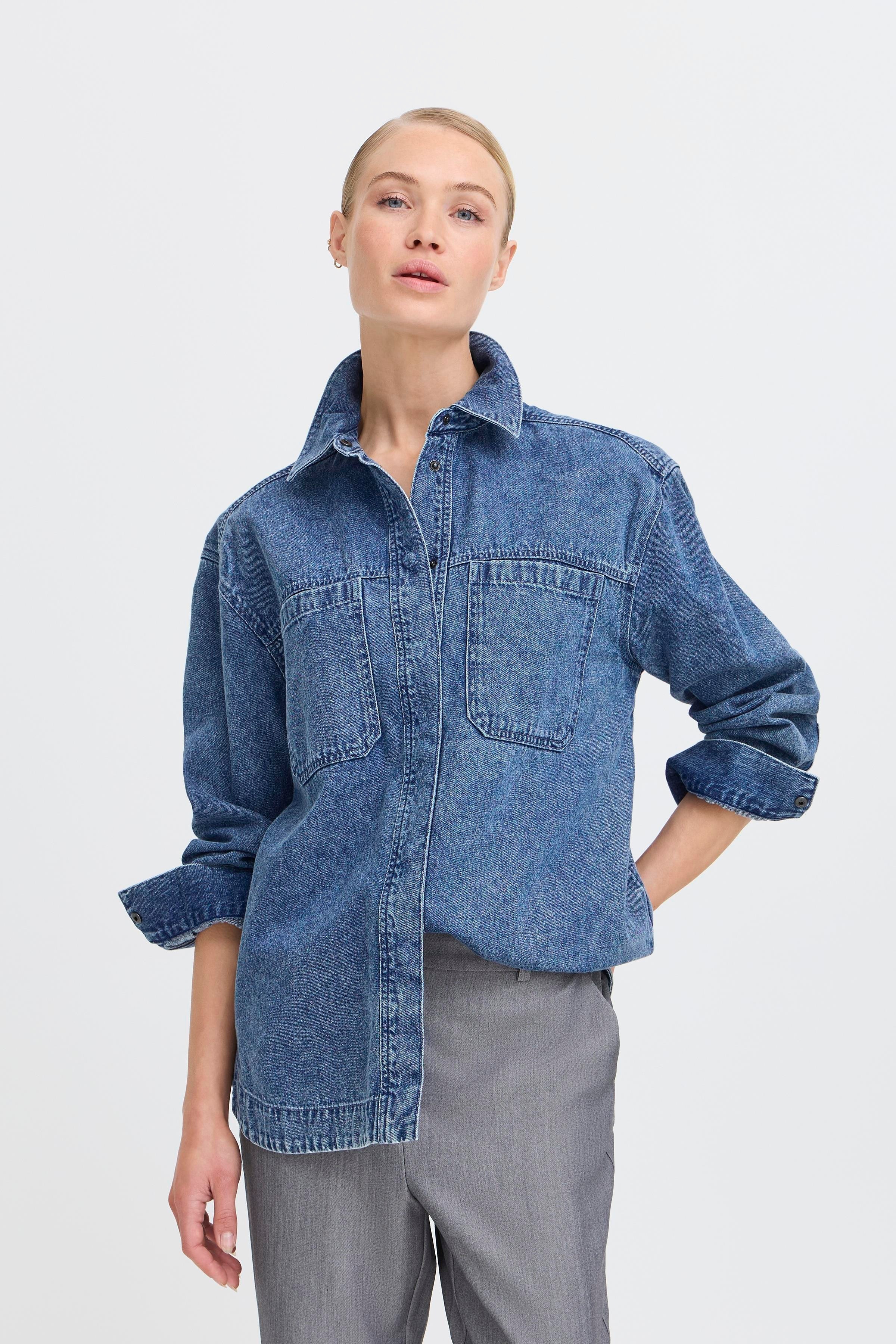 BYKAPUCA Skjorte LOOKBOOK FRONT 20817001-200461