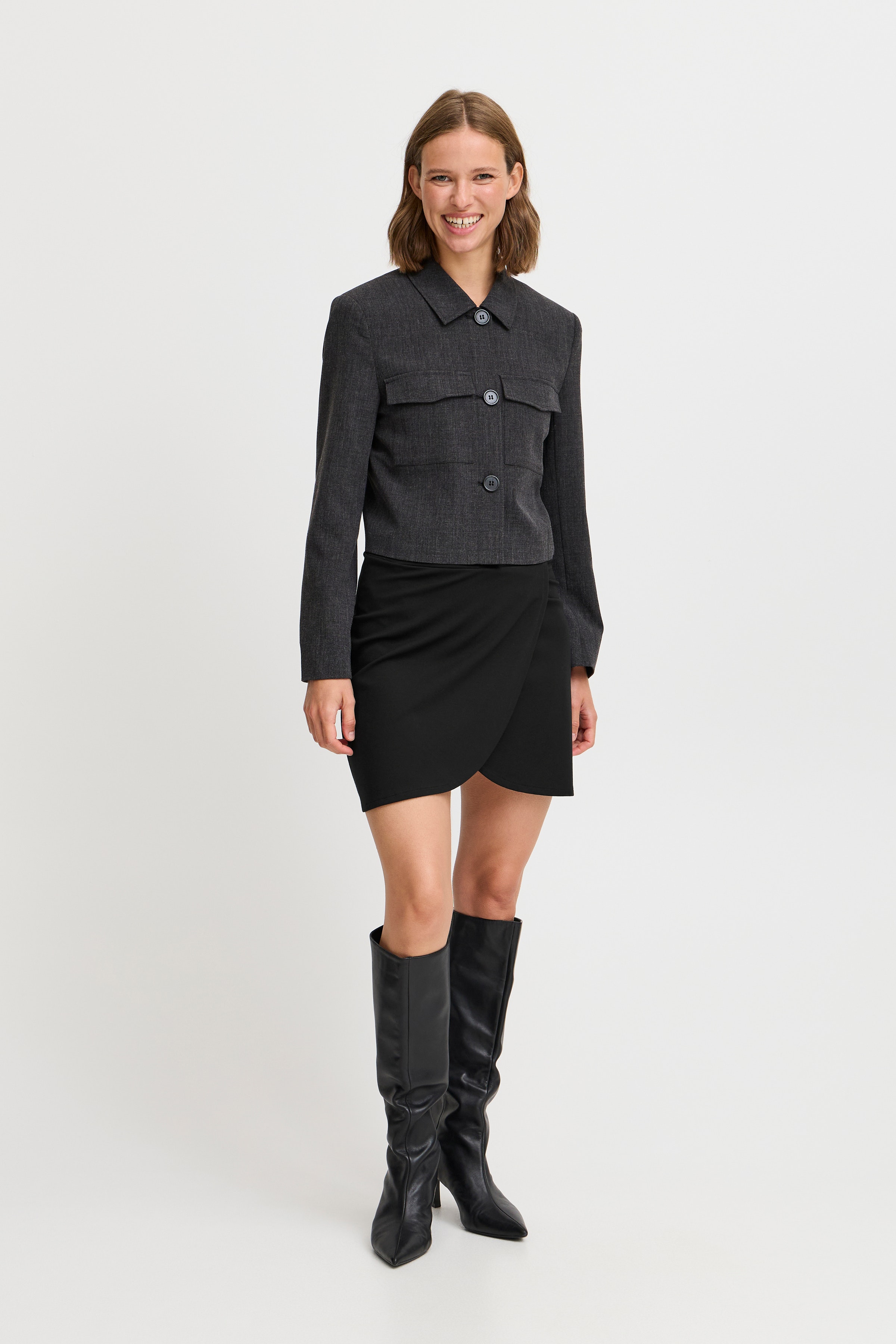 BYPARRIN Skjørt LOOKBOOK FRONT 20815722-200451