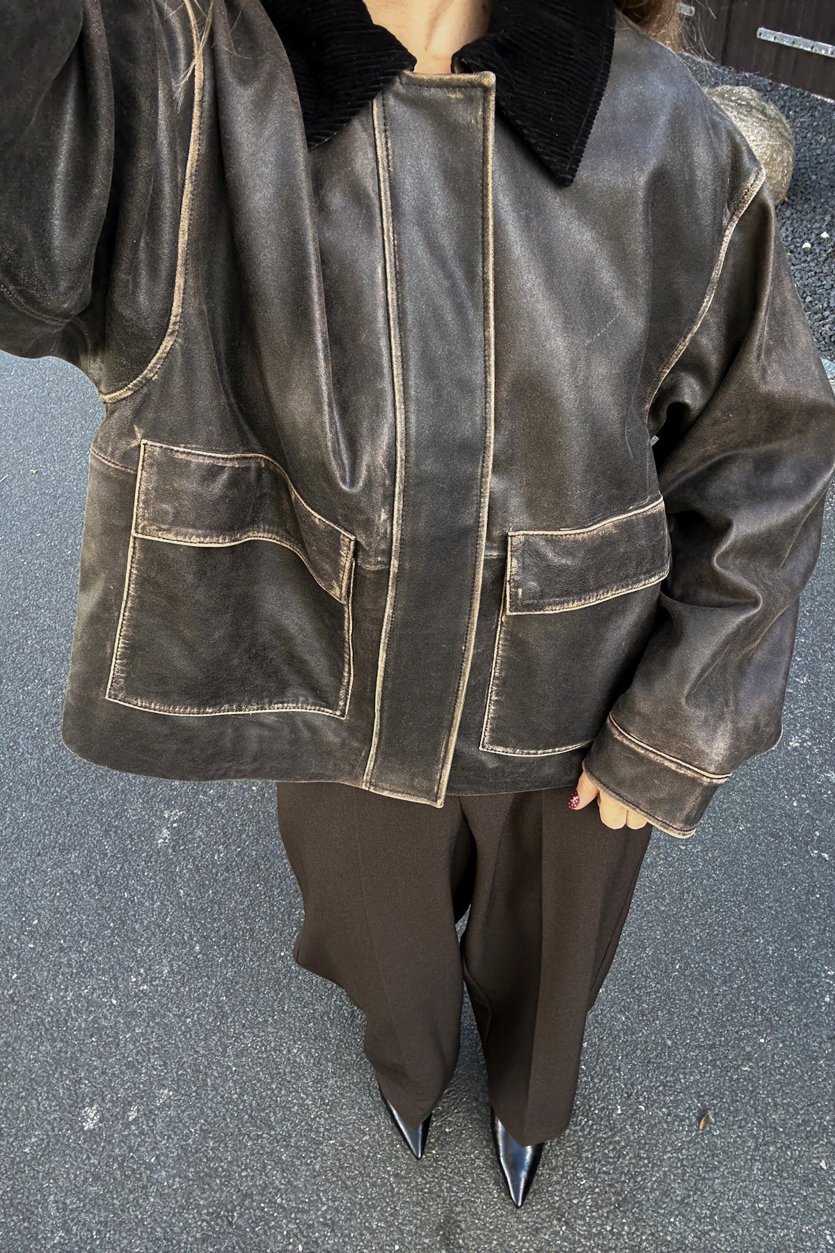 chocoレザージャケット 3915_3936b941-7398-453d-8945-