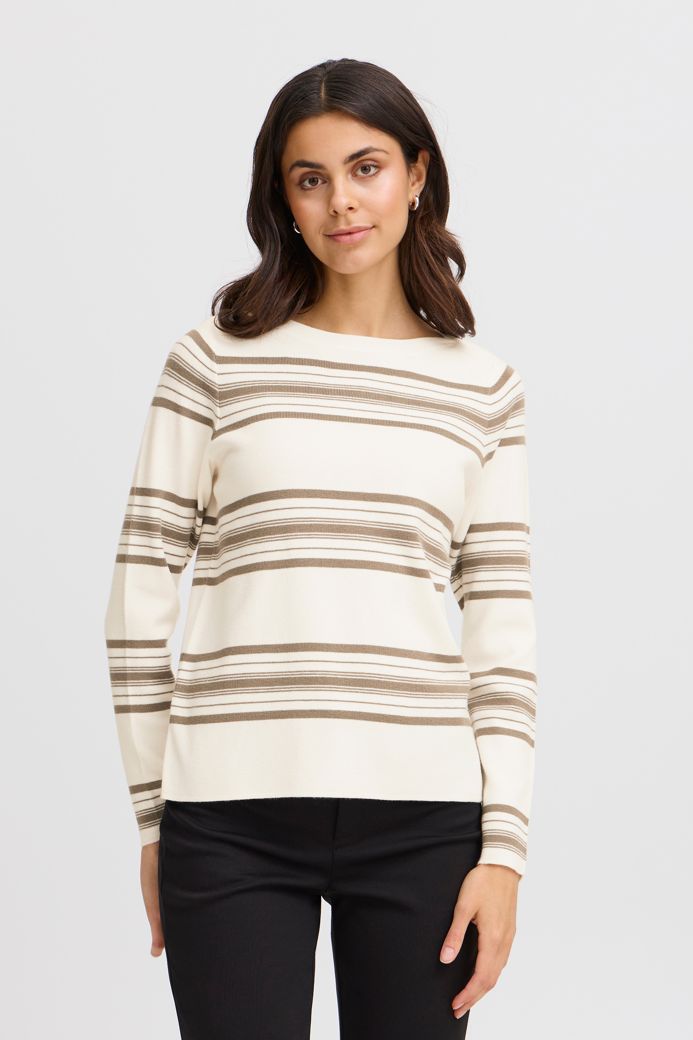 FRLORINDA PU 1 Strikket pullover LOOKBOOK FRONT 20615585-204023