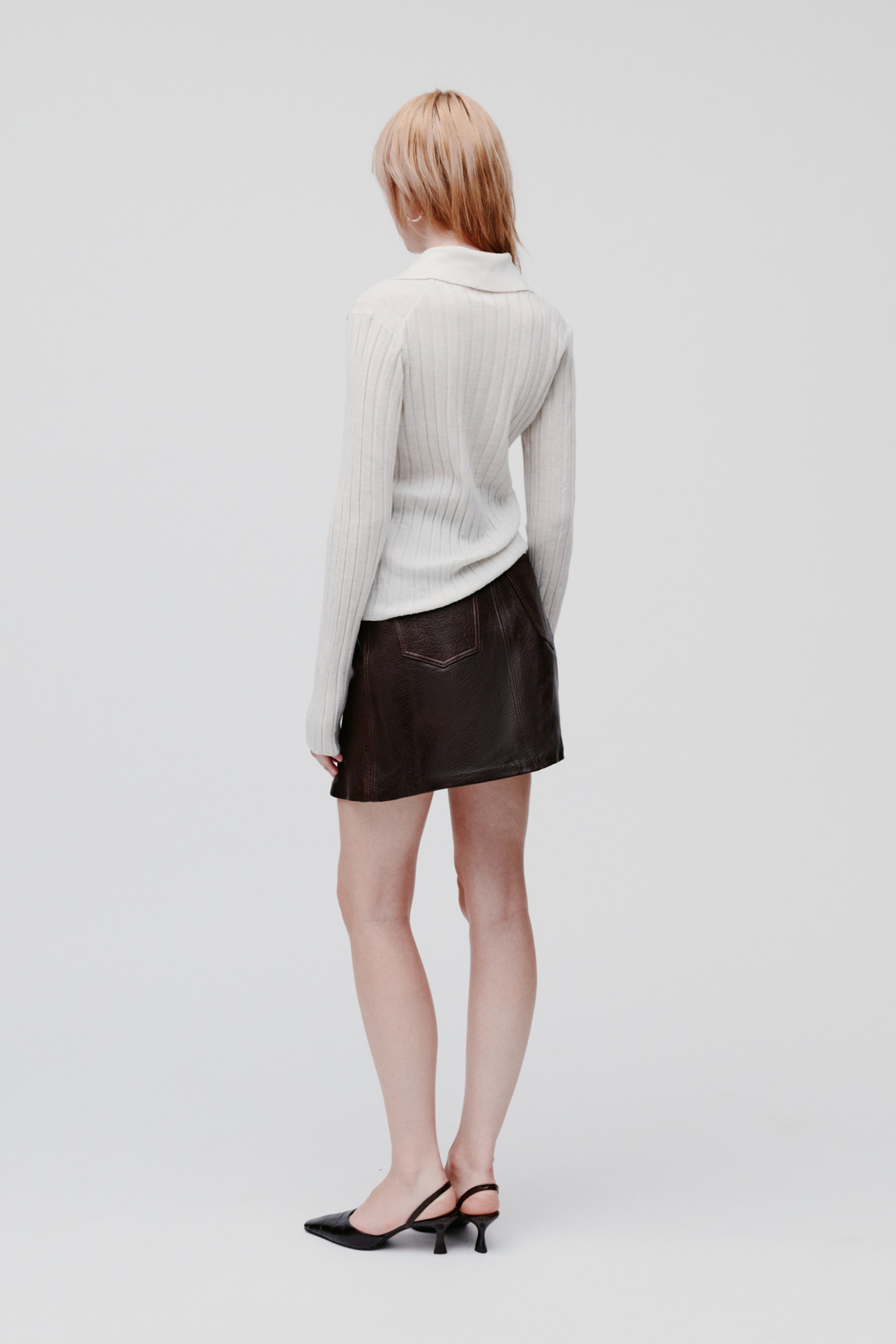 FREDERIKA Pullover LOOKBOOK BACK 30600604-WH008