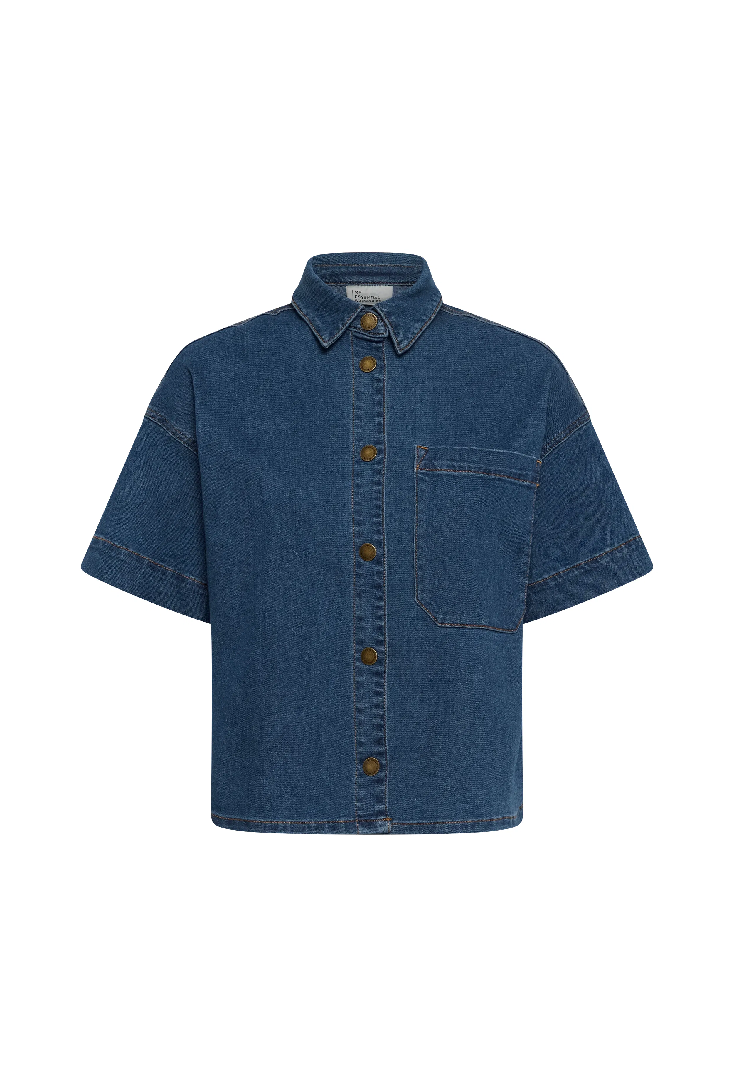 MWLinn Denim overhemd PACK FRONT 10705461-109496