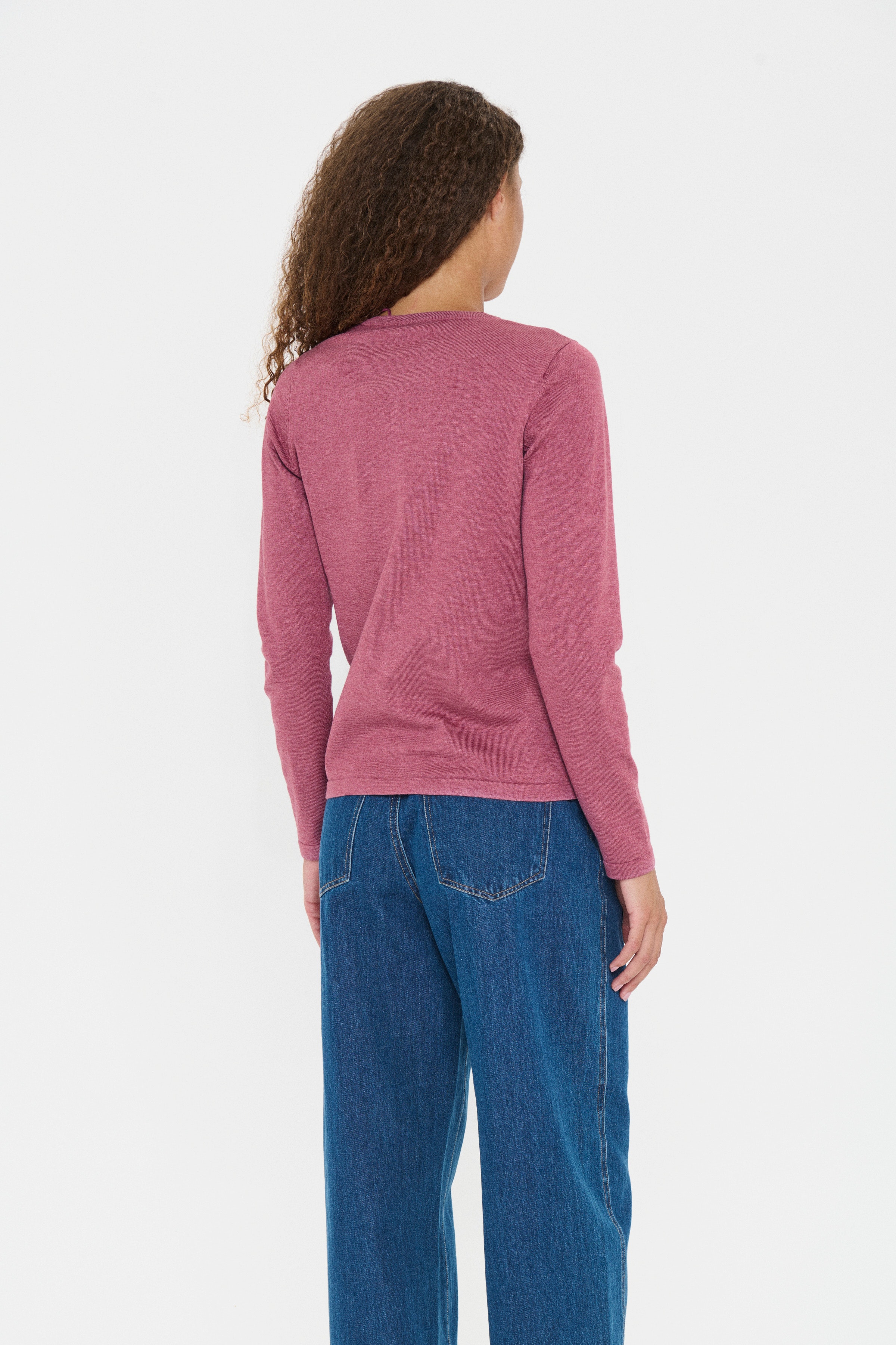 MilaSZ R-Neck Cardigan LOOKBOOK BACK 30500005-1718181