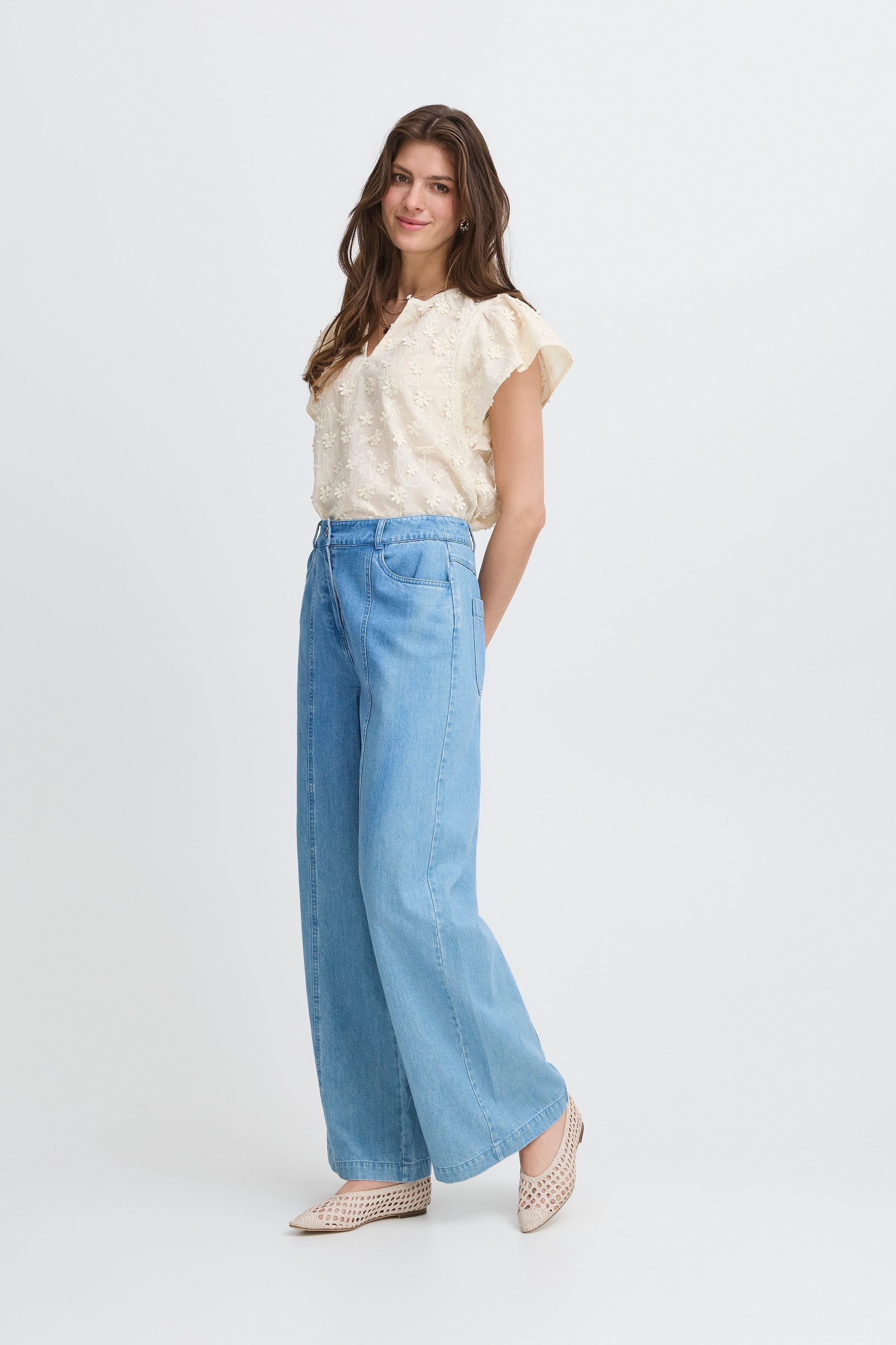 IRLIANE Blouse with short sleeve LOCATION NONE 20122626-130905