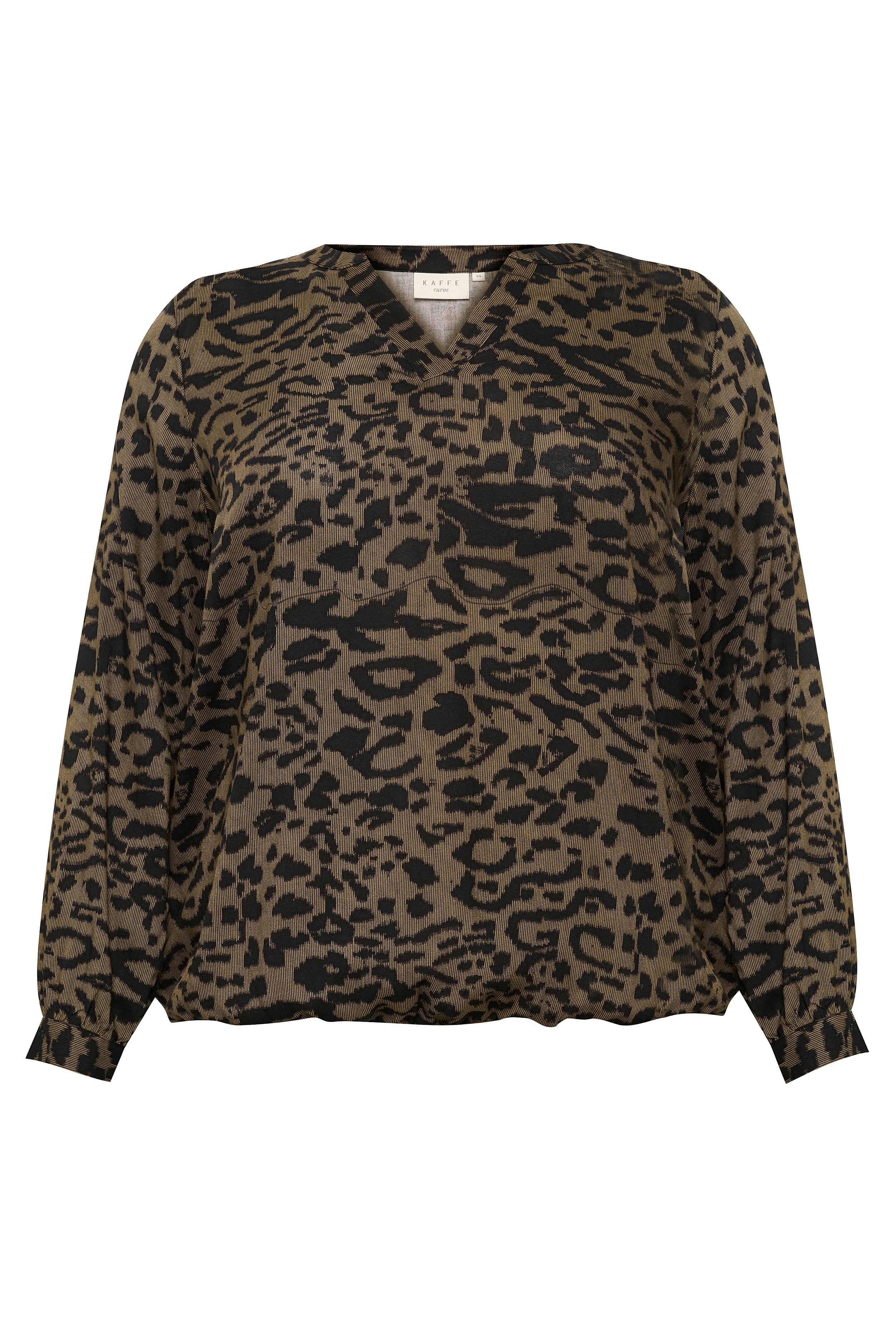 KCdiana Leopard Blouse LOOKBOOK FRONT 10581815-106279