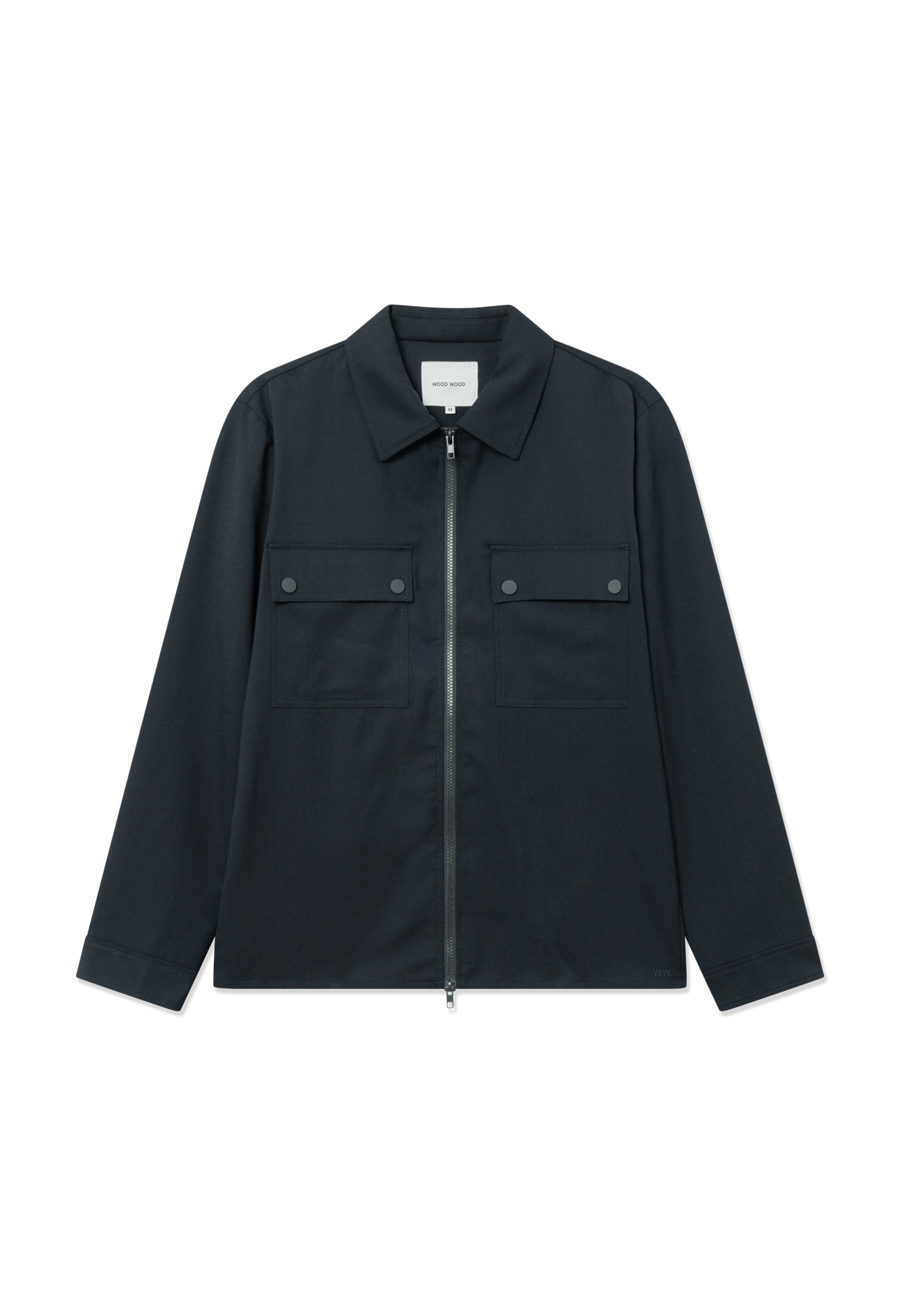 WWfabian Wool Shirt PACK FRONT 30250005-194011