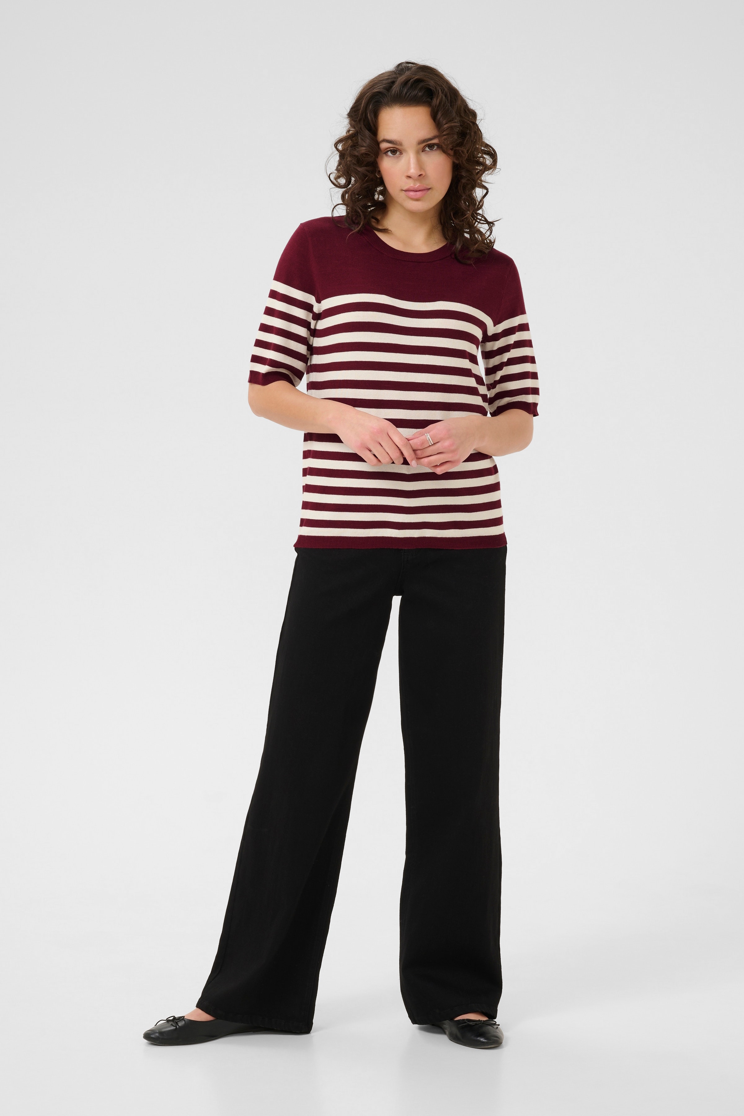 KAlizza Striktrøje LOOKBOOK FRONT 10508410-108418