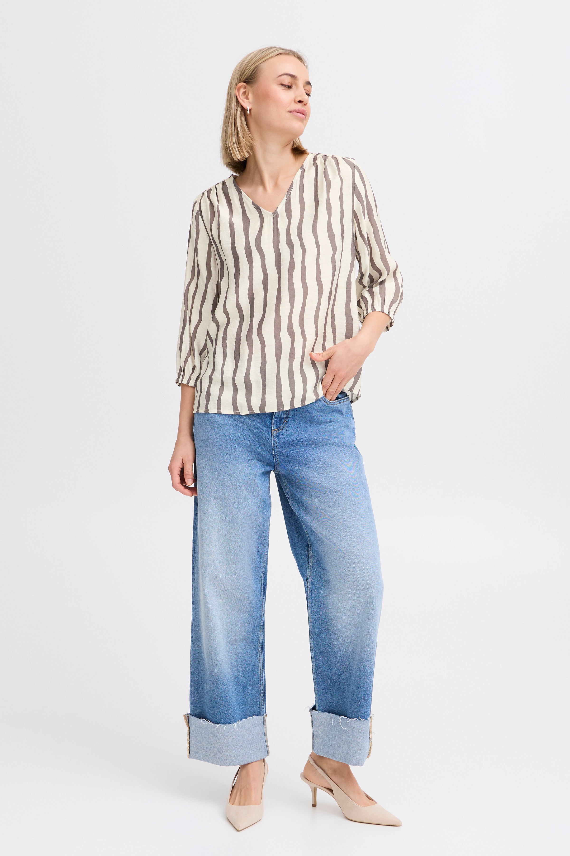 FRARIANA Bluse LOOKBOOK FRONT 20615424-204455