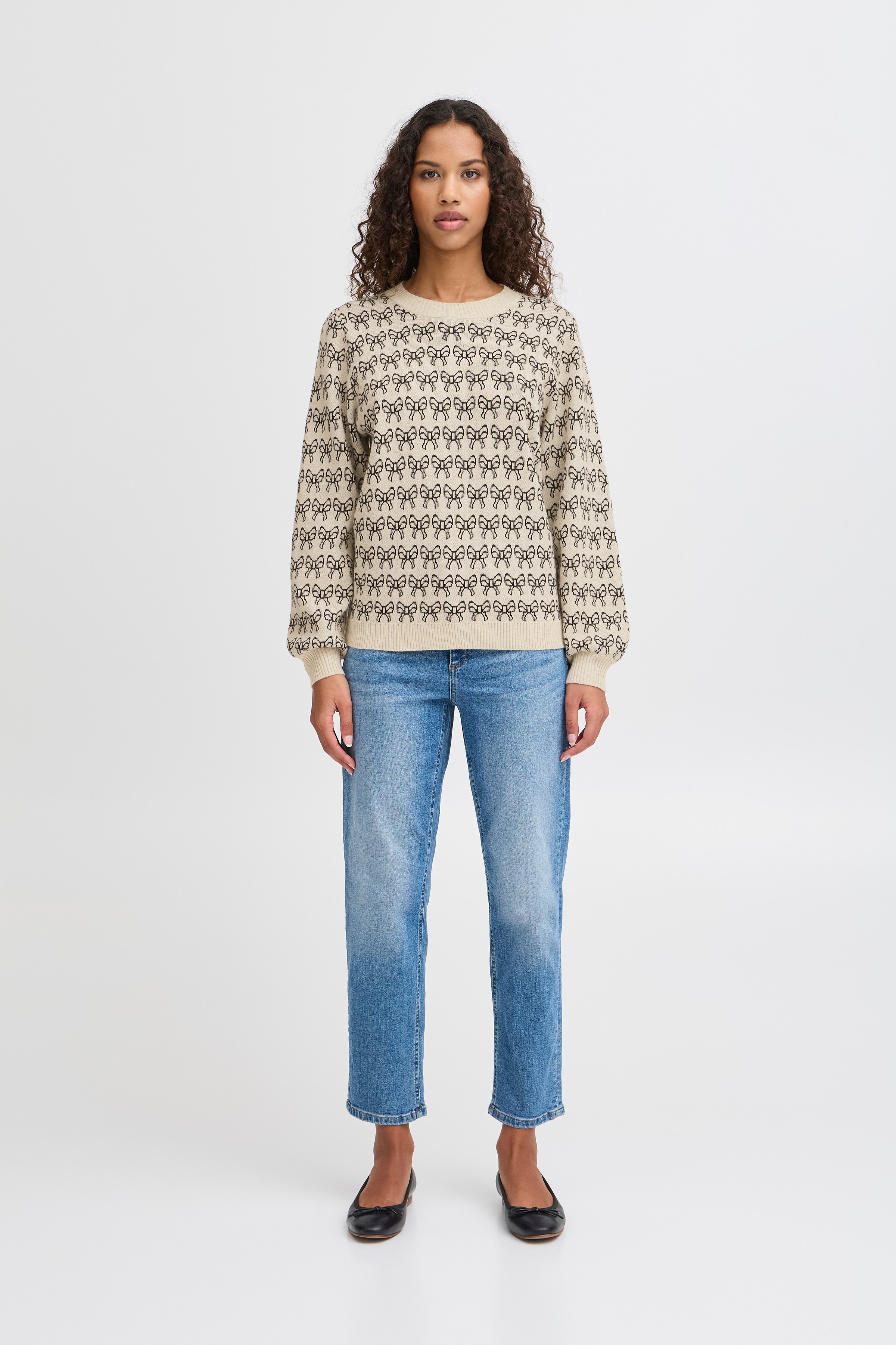 IHBRIELLE Knitted pullover LOOKBOOK FRONT 20123477-204262