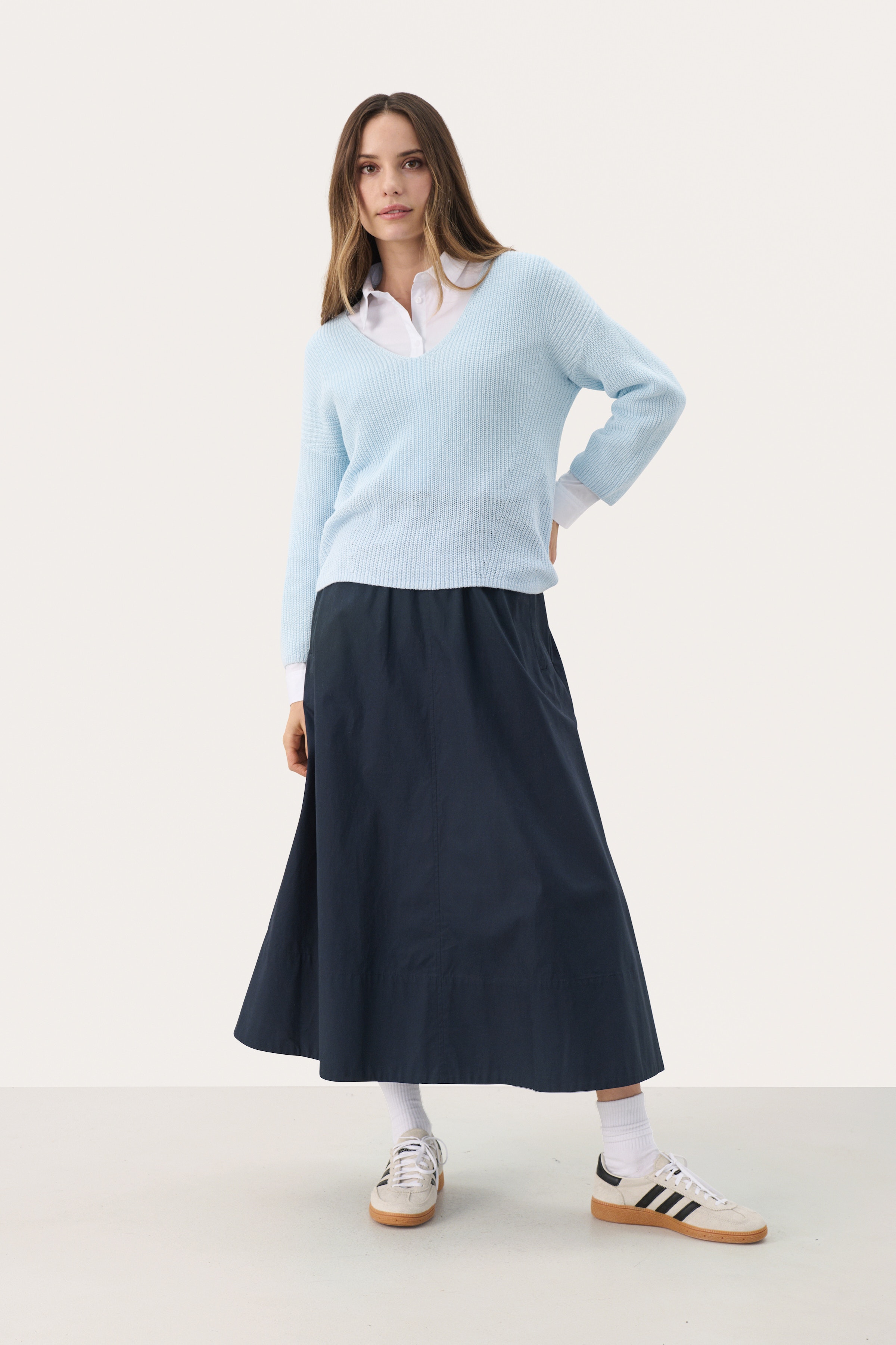 EtronaPW Linen Pullover LOOKBOOK FRONT 30309578-134202