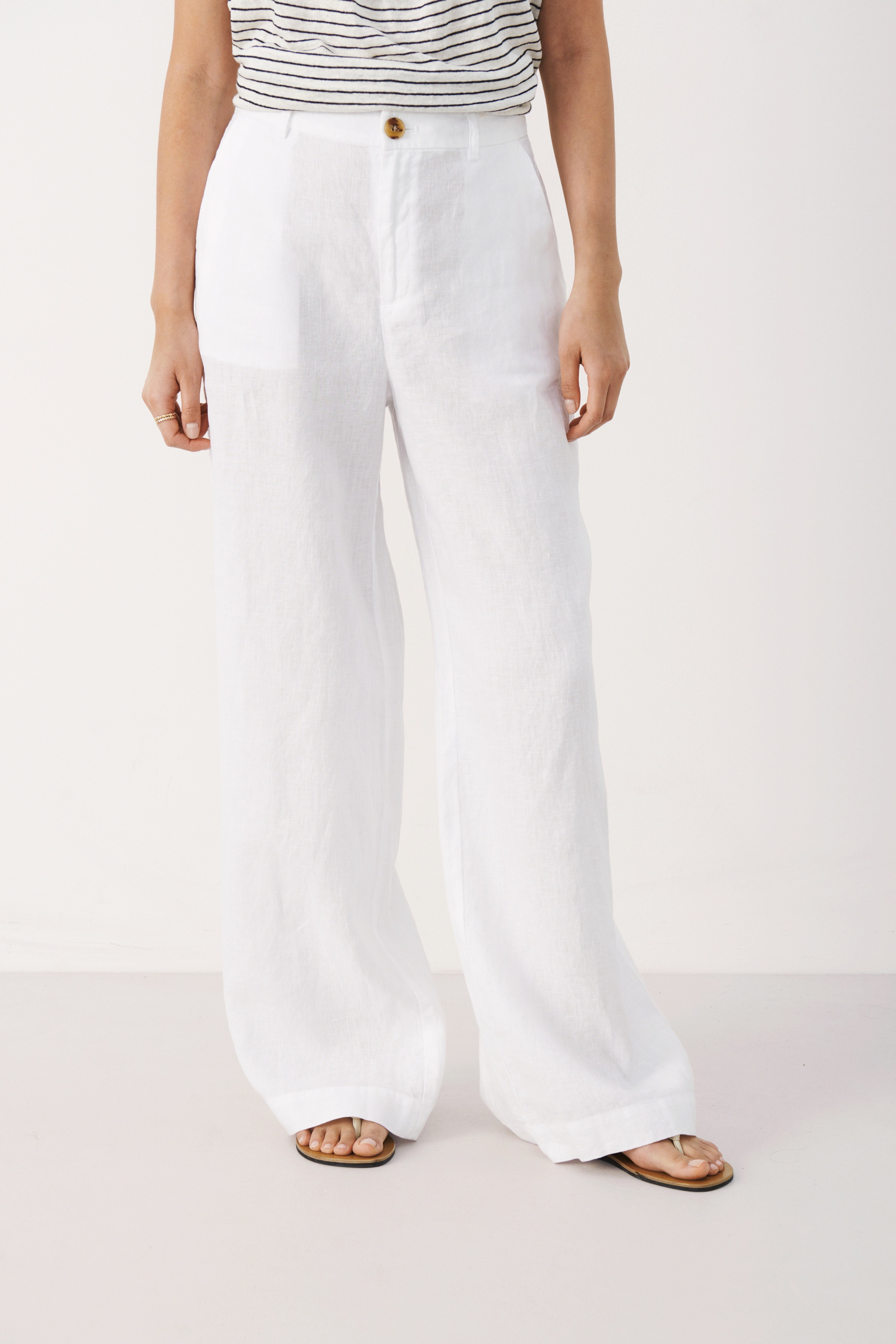 NinnesPW Linen trousers LOOKBOOK FRONT 30307724-110601