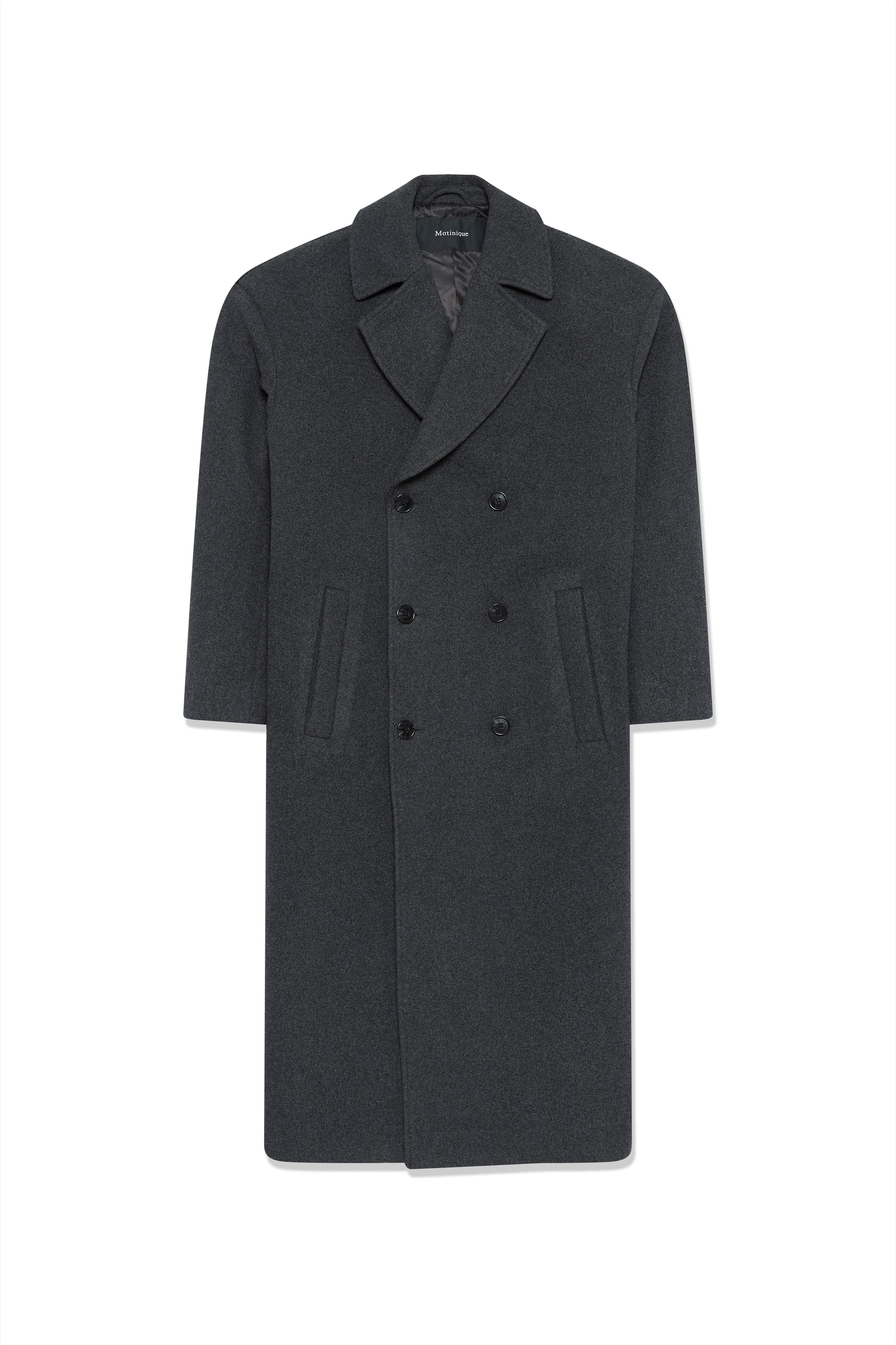 MABurnley Dubbelrijige Wollen Jas PACK FRONT 30208858-300271