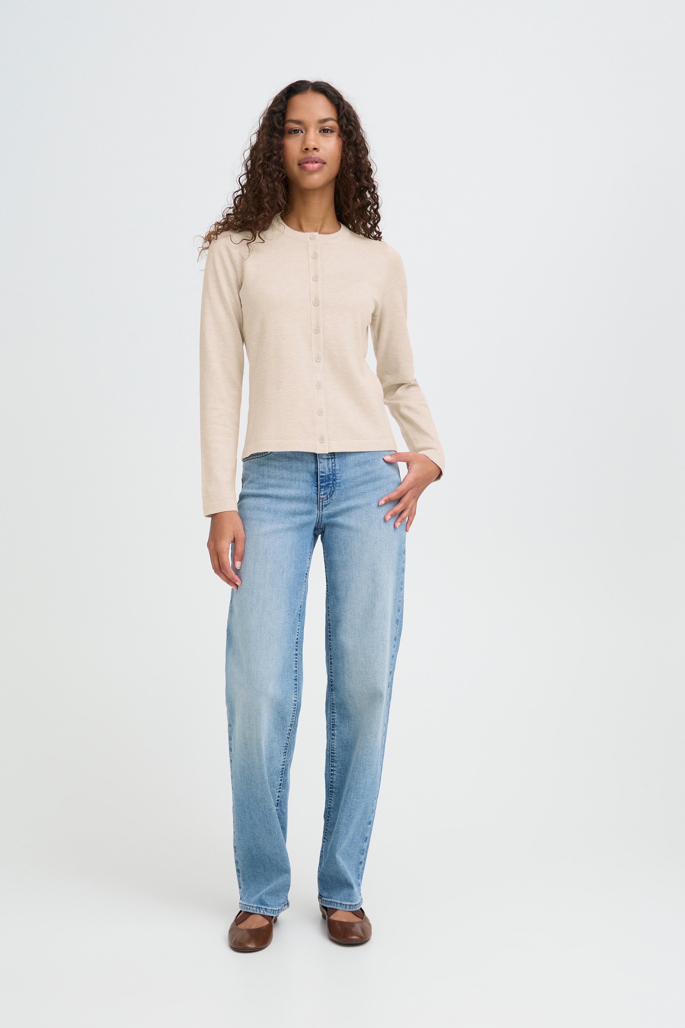 IHLULS O-Neck Cardigan LOOKBOOK FRONT 20125808-1304011