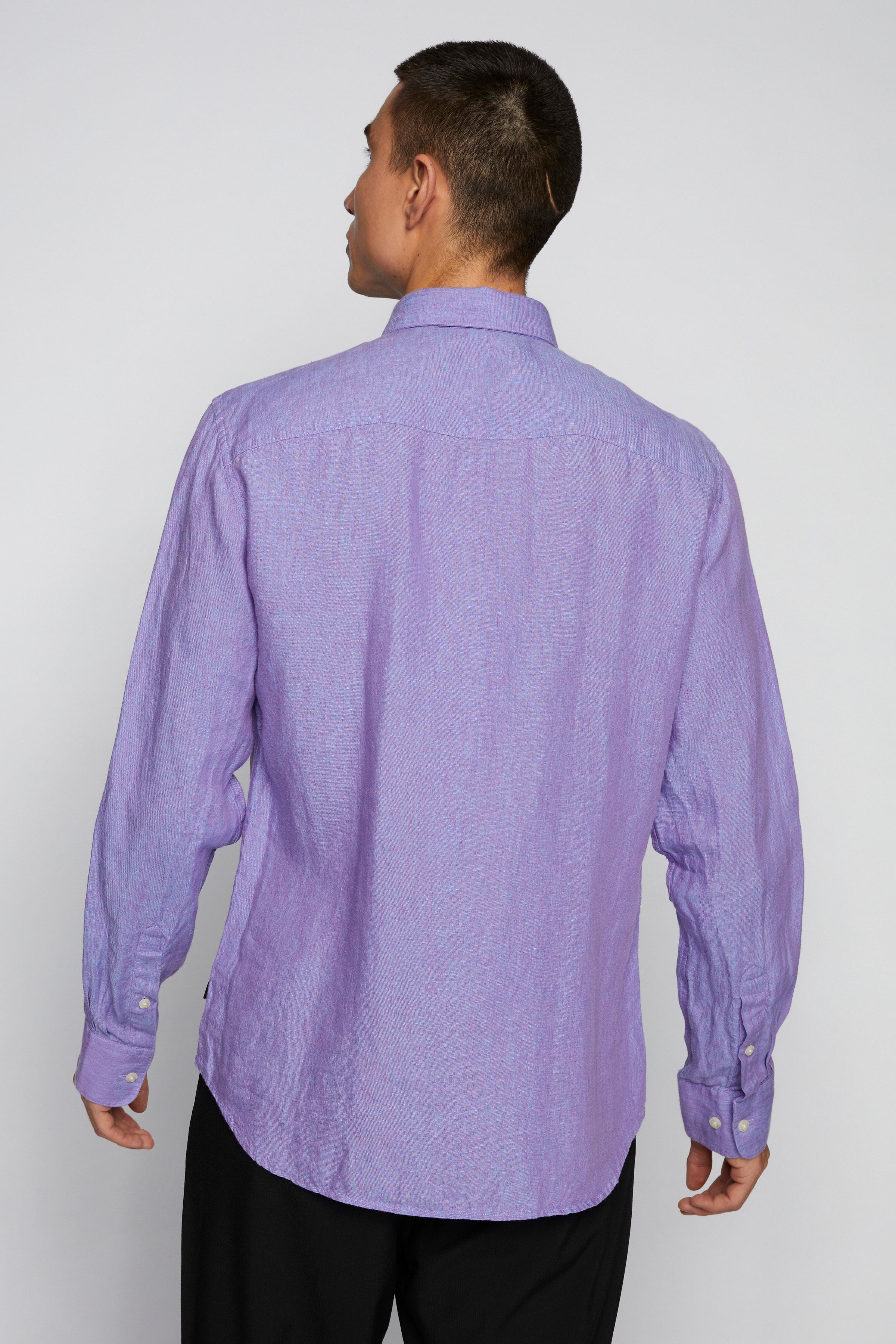 MAmarc linen shirt LOOKBOOK BACK 30205841-173817