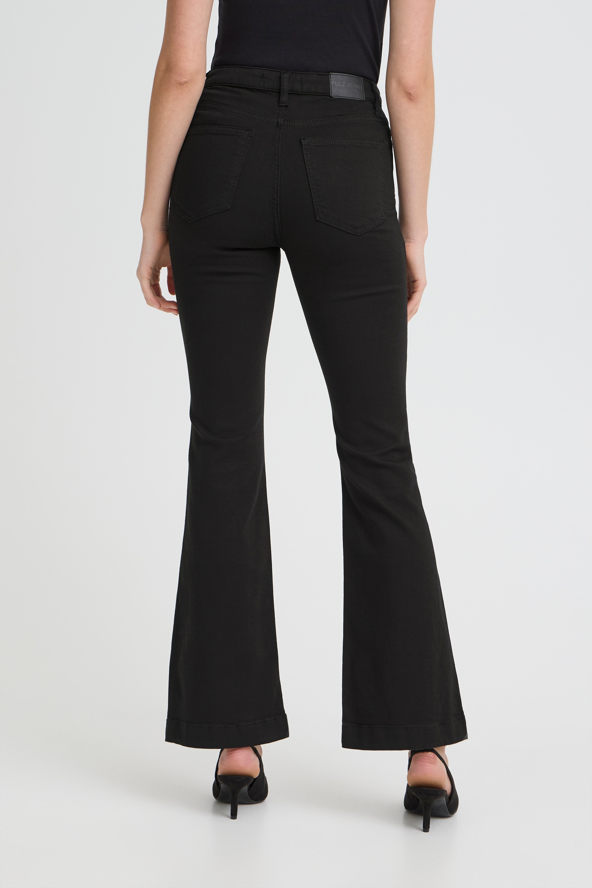 PZBECCA UHW Bootcut Leg LOOKBOOK BACK 50208722-200004