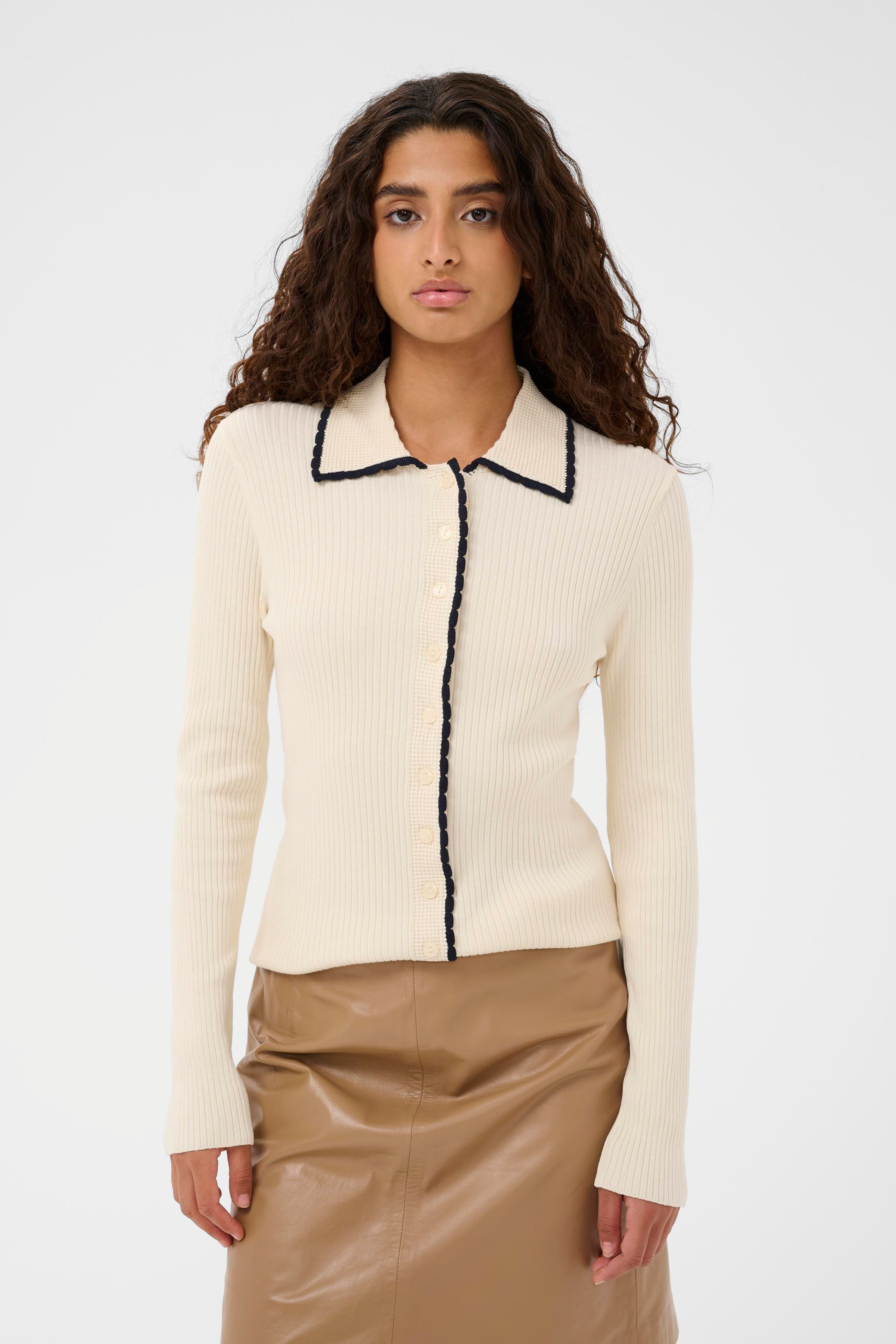 SLLysandra Cardigan LOOKBOOK FRONT 30408852-110701