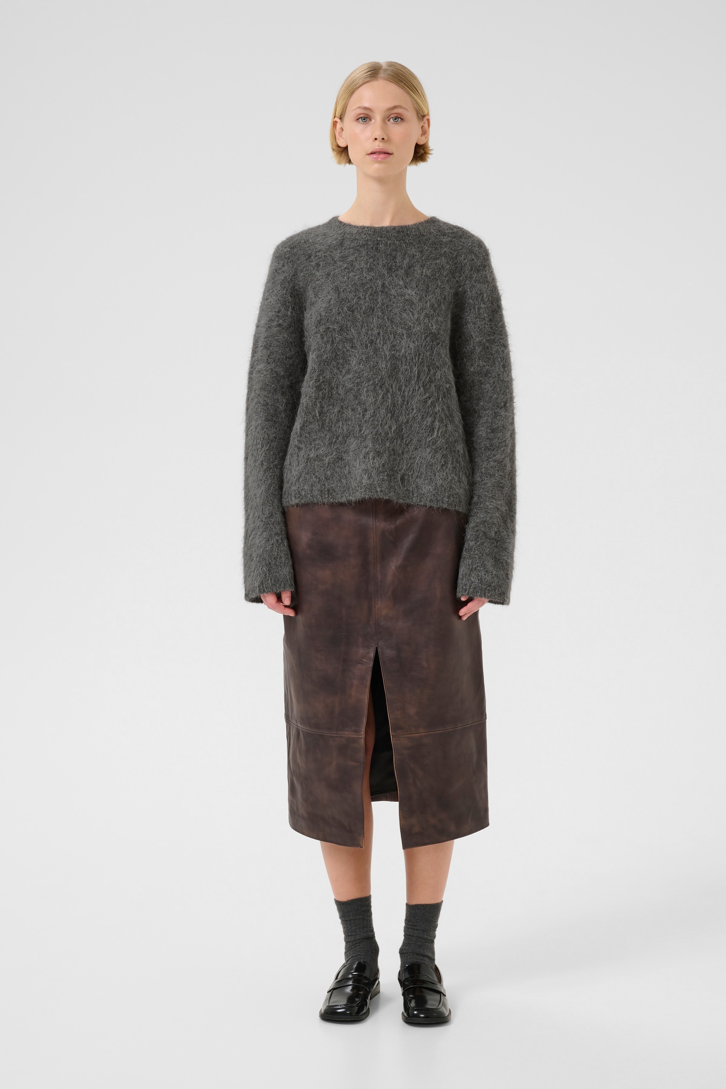 KBTeoline Striktrøje LOOKBOOK FRONT 10105307-103422