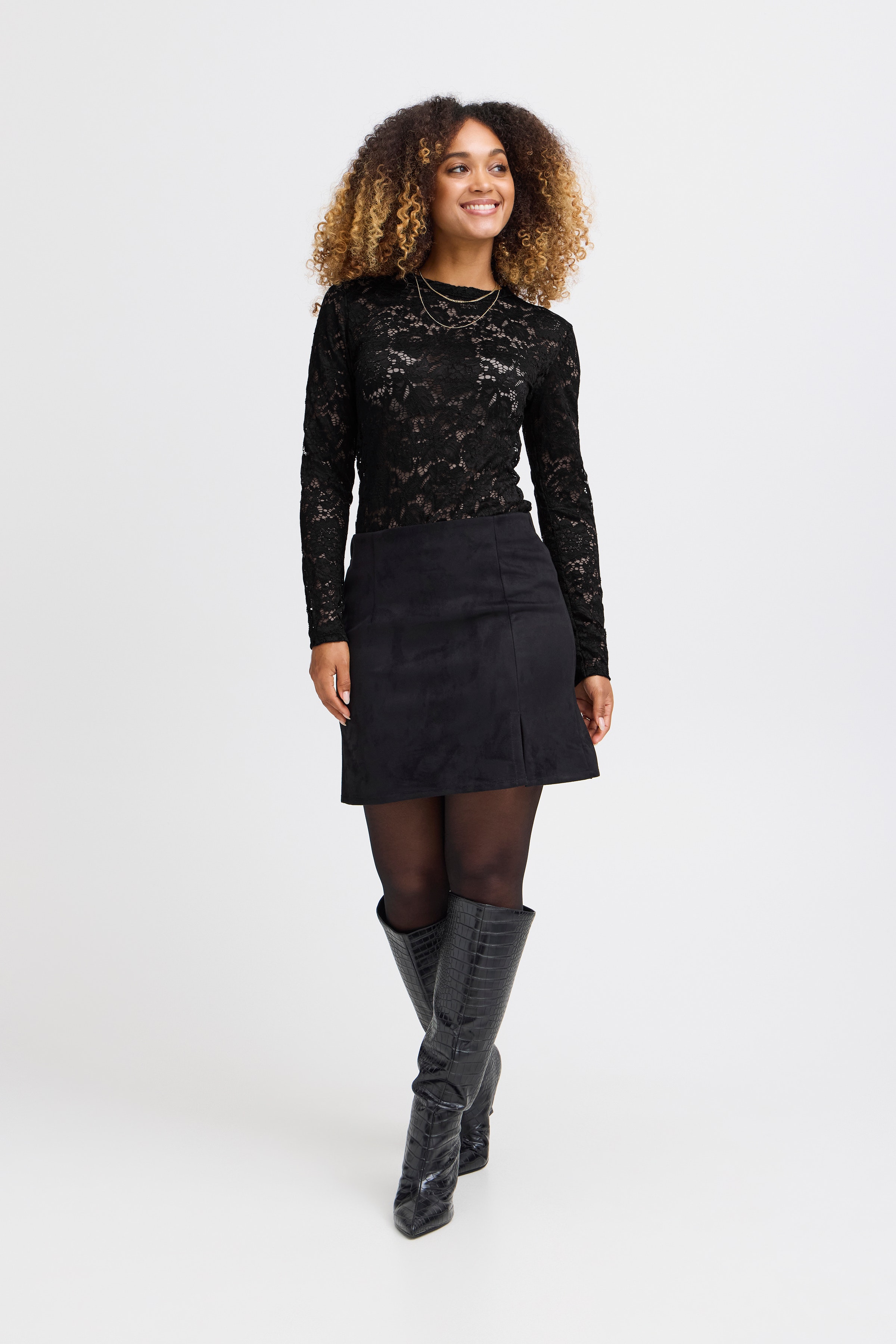 SBLACIA Bluse LOOKBOOK FRONT 22100845-190303