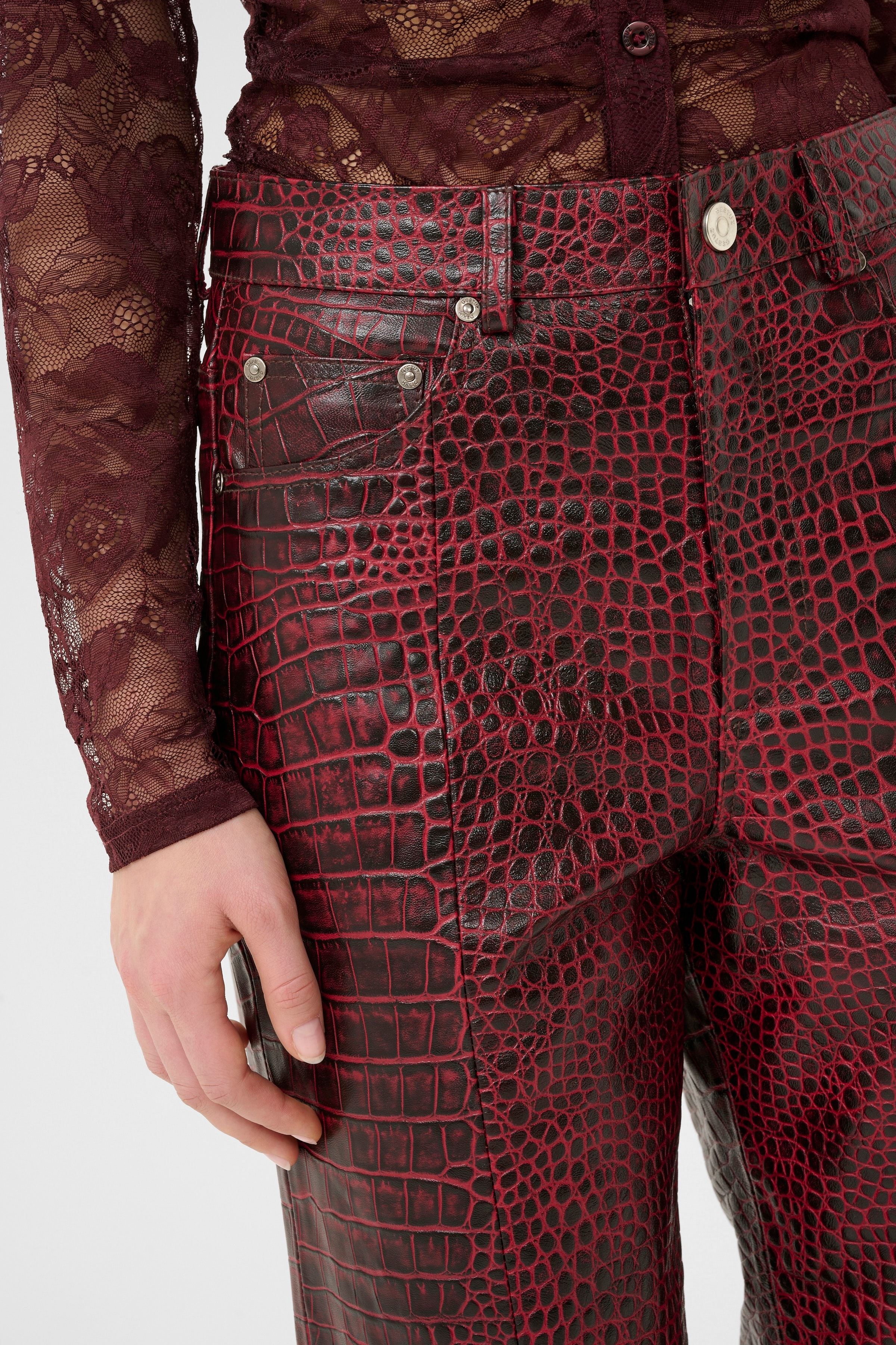 GZbasilia Læderbukser LOOKBOOK DETAIL 10910742-108341
