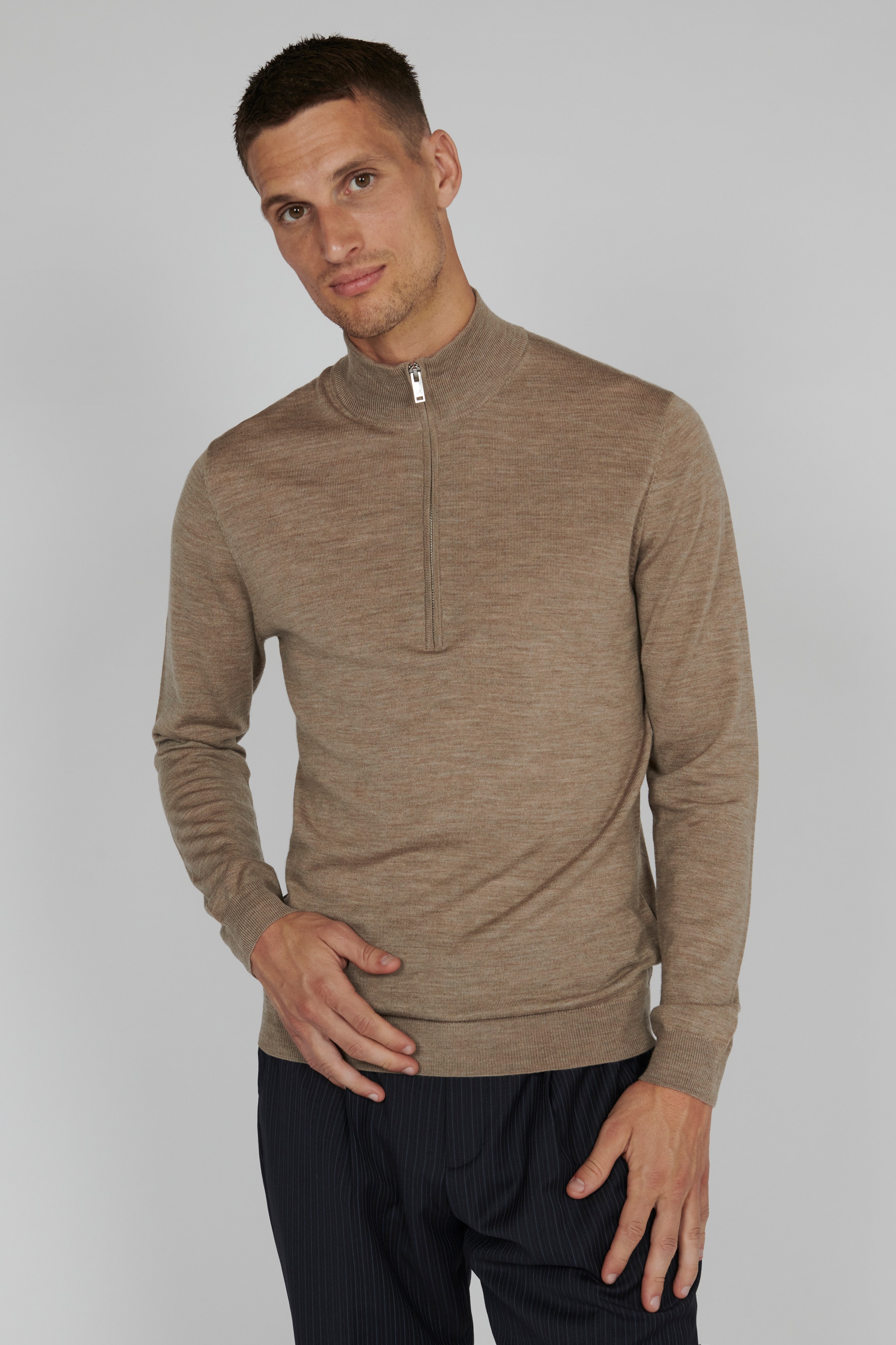 MAmason Merino Pullover LOOKBOOK FRONT 30207103-1711181