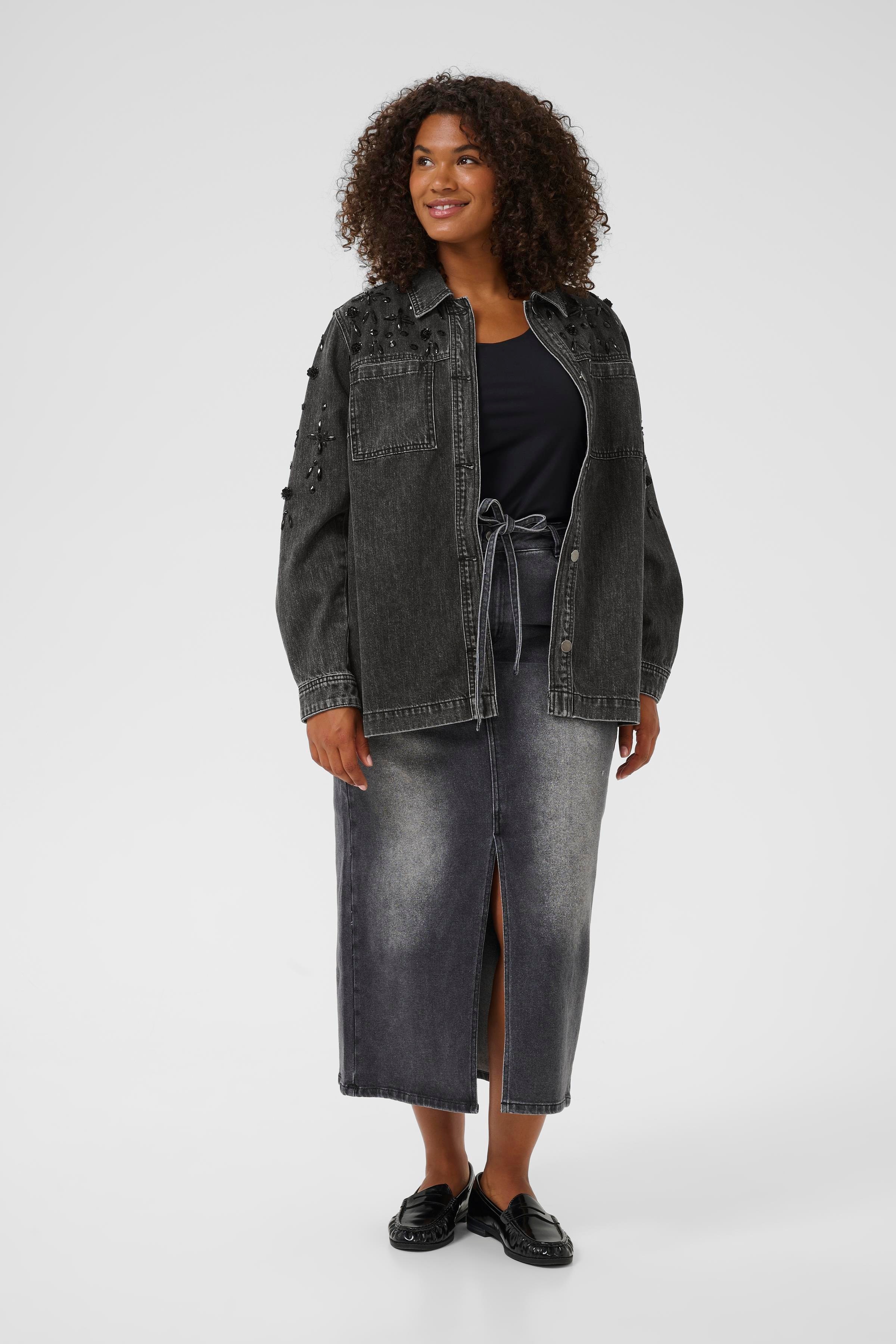 KCjaida Manteau En Denim LOOKBOOK FRONT 10583648-108374