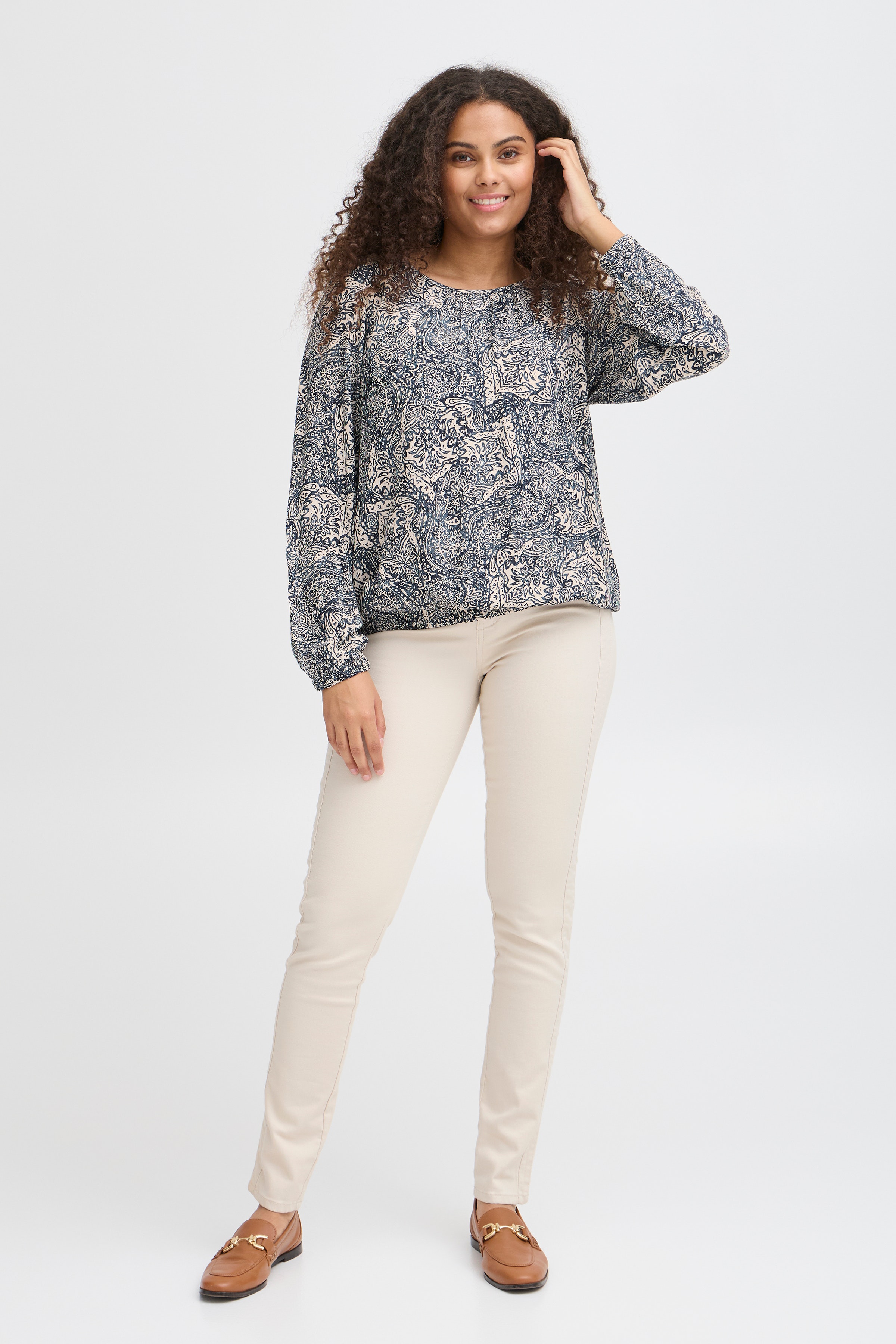 FRFLOWY Langarm-Bluse LOOKBOOK FRONT 20615119-204052