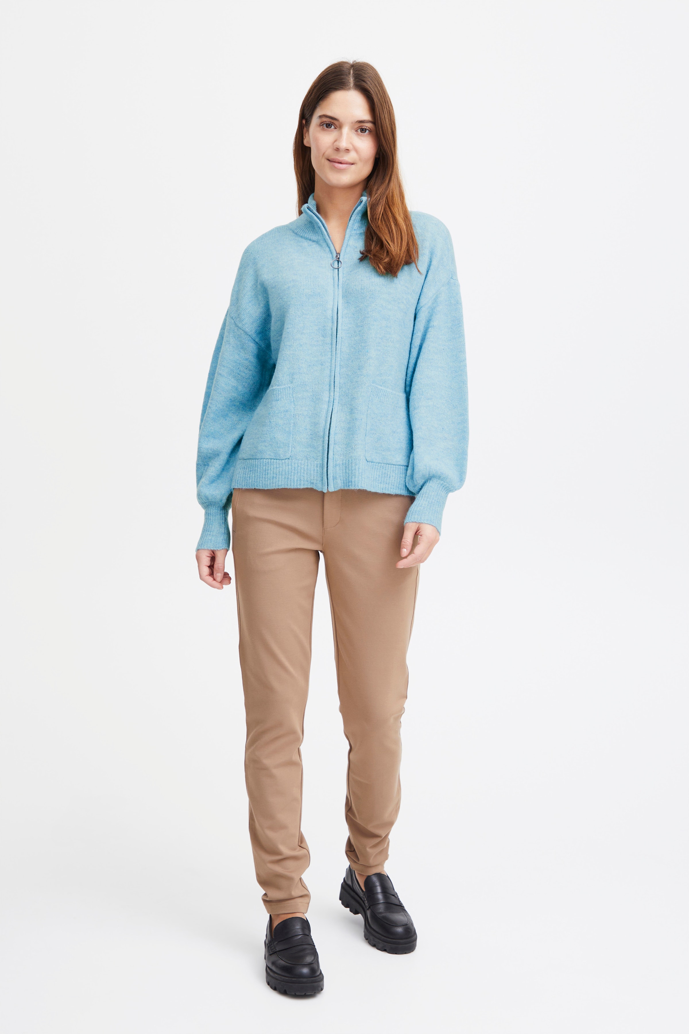 FRELVIRA Cardigan LOOKBOOK FRONT 20613601-1640221