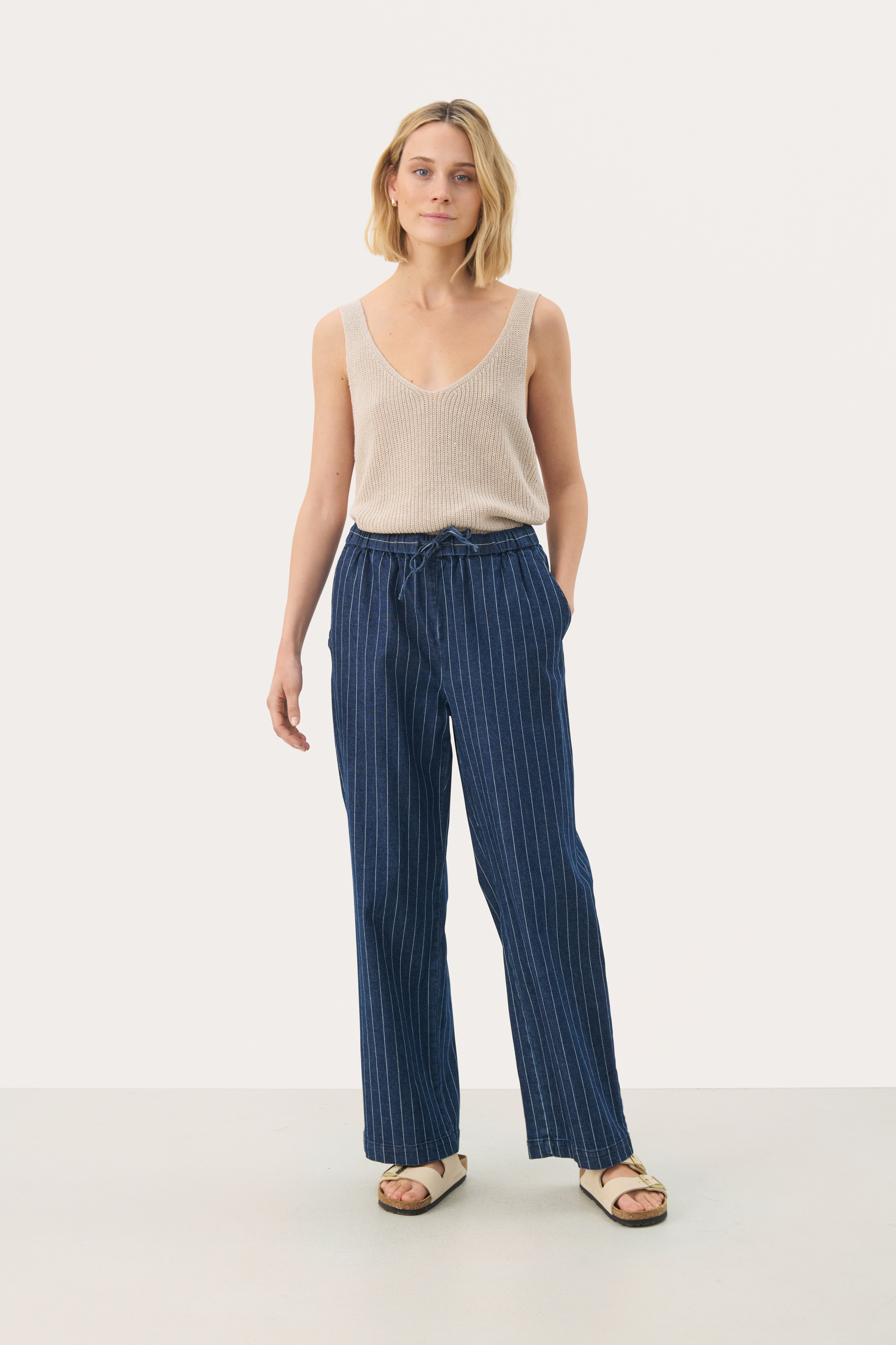 JoaninaPW Denim Bukser LOOKBOOK FRONT 30309754-303880