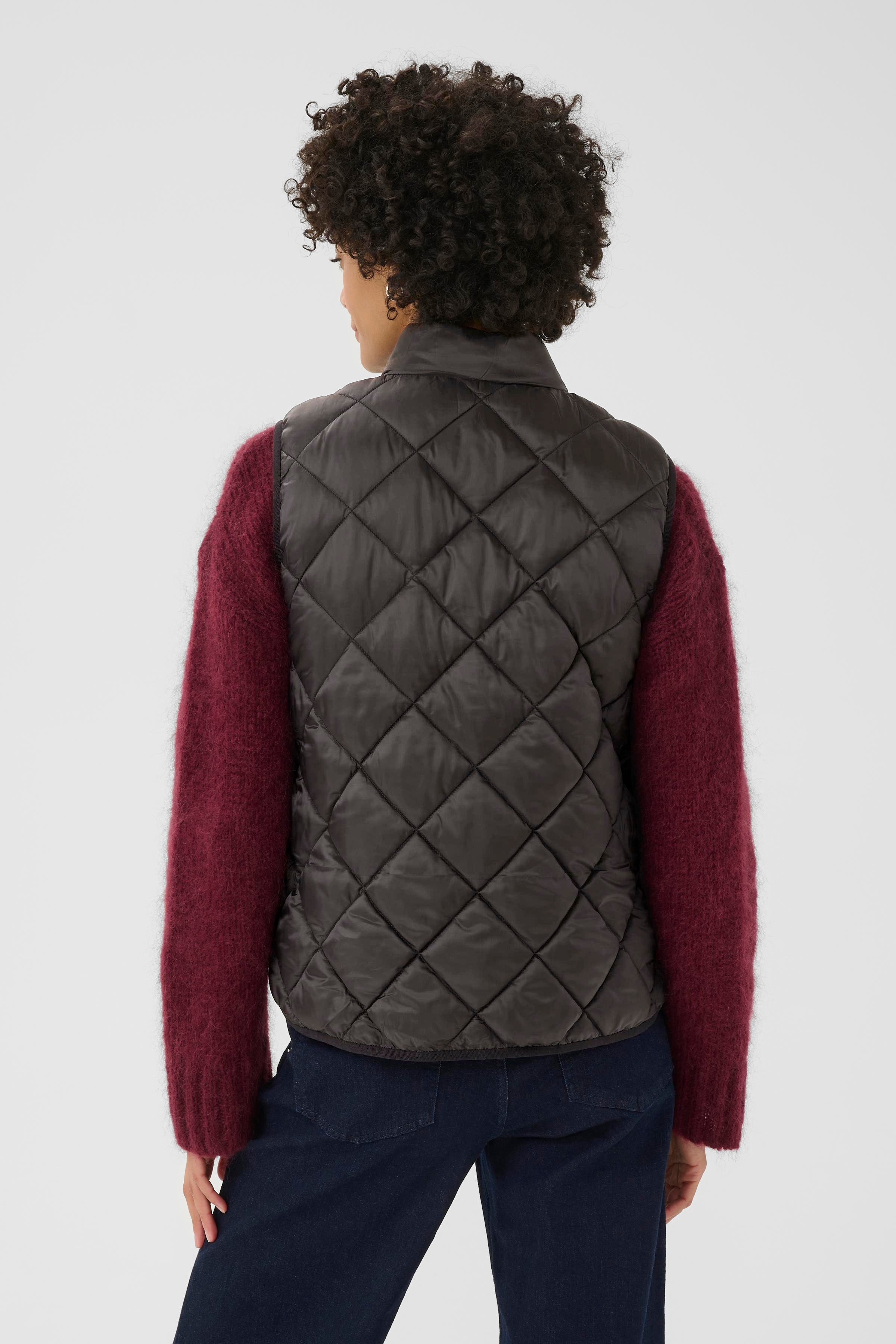 SidsePW Warm waistcoat LOOKBOOK BACK 30309933-194008