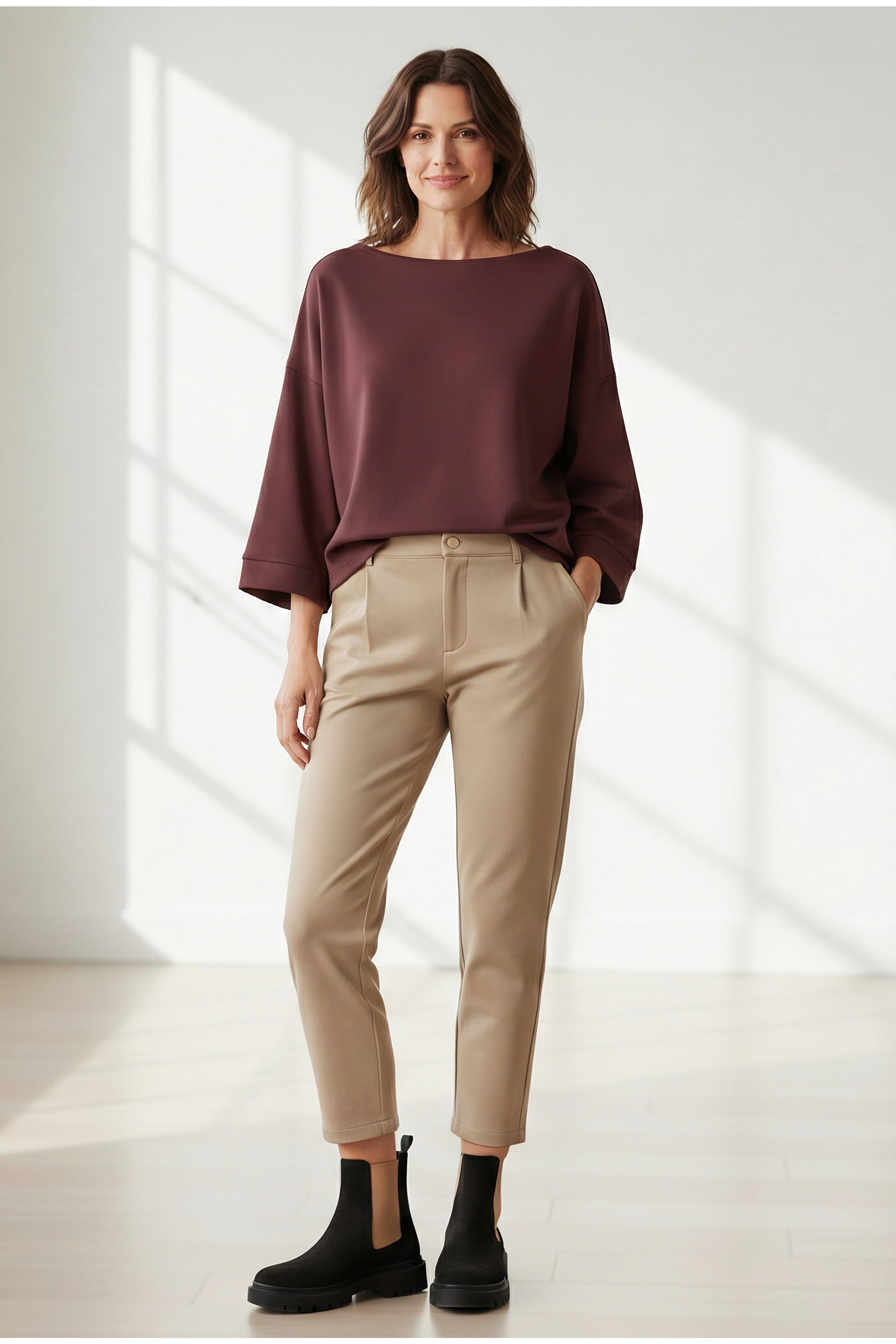 BPoda Byxor LOOKBOOK FRONT 40103539-400858