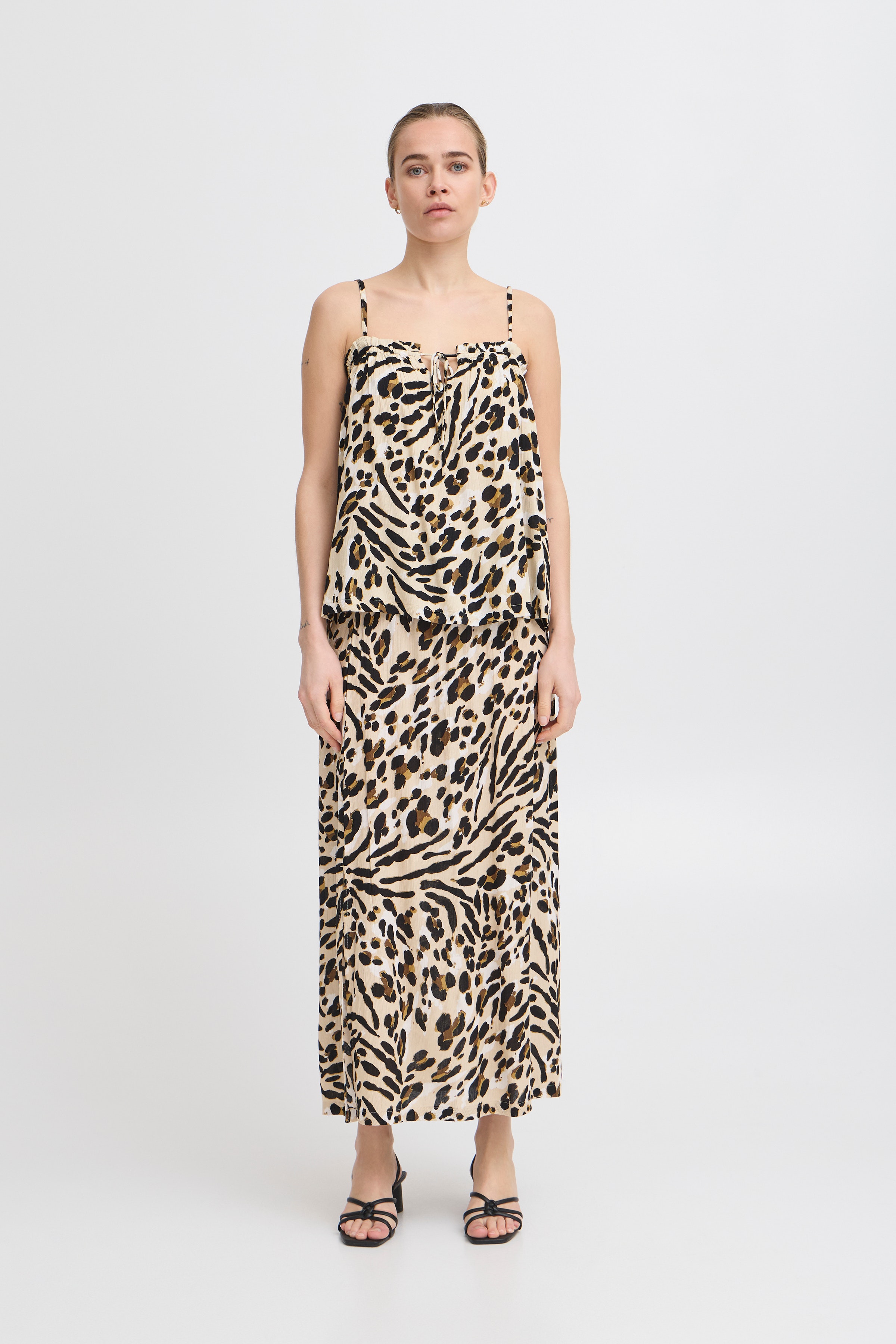 IHMARRAKECH Kortermet bluse LOOKBOOK FRONT 20122946-204480