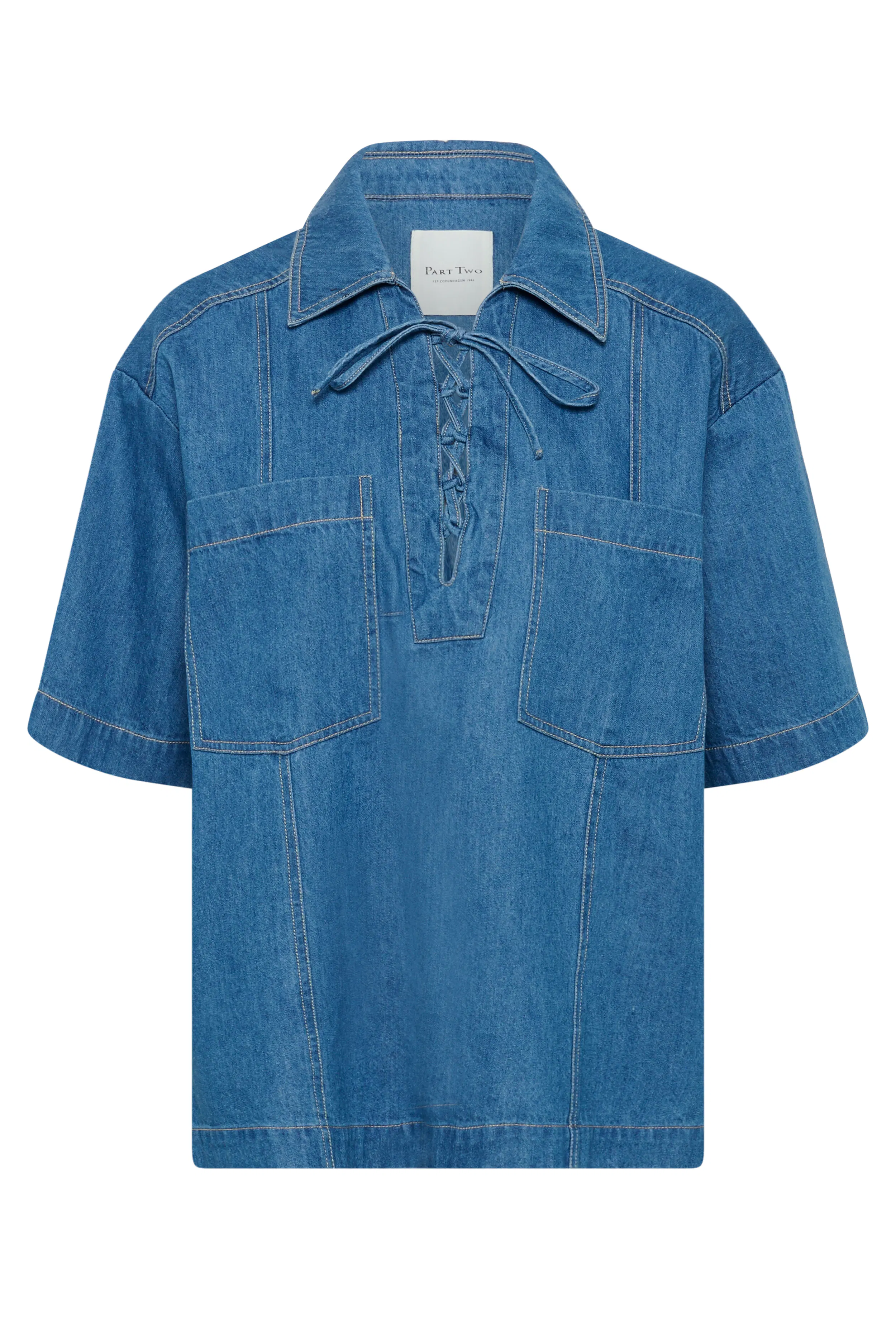 AmelaPW Skjorte PACK FRONT 30310381-300156