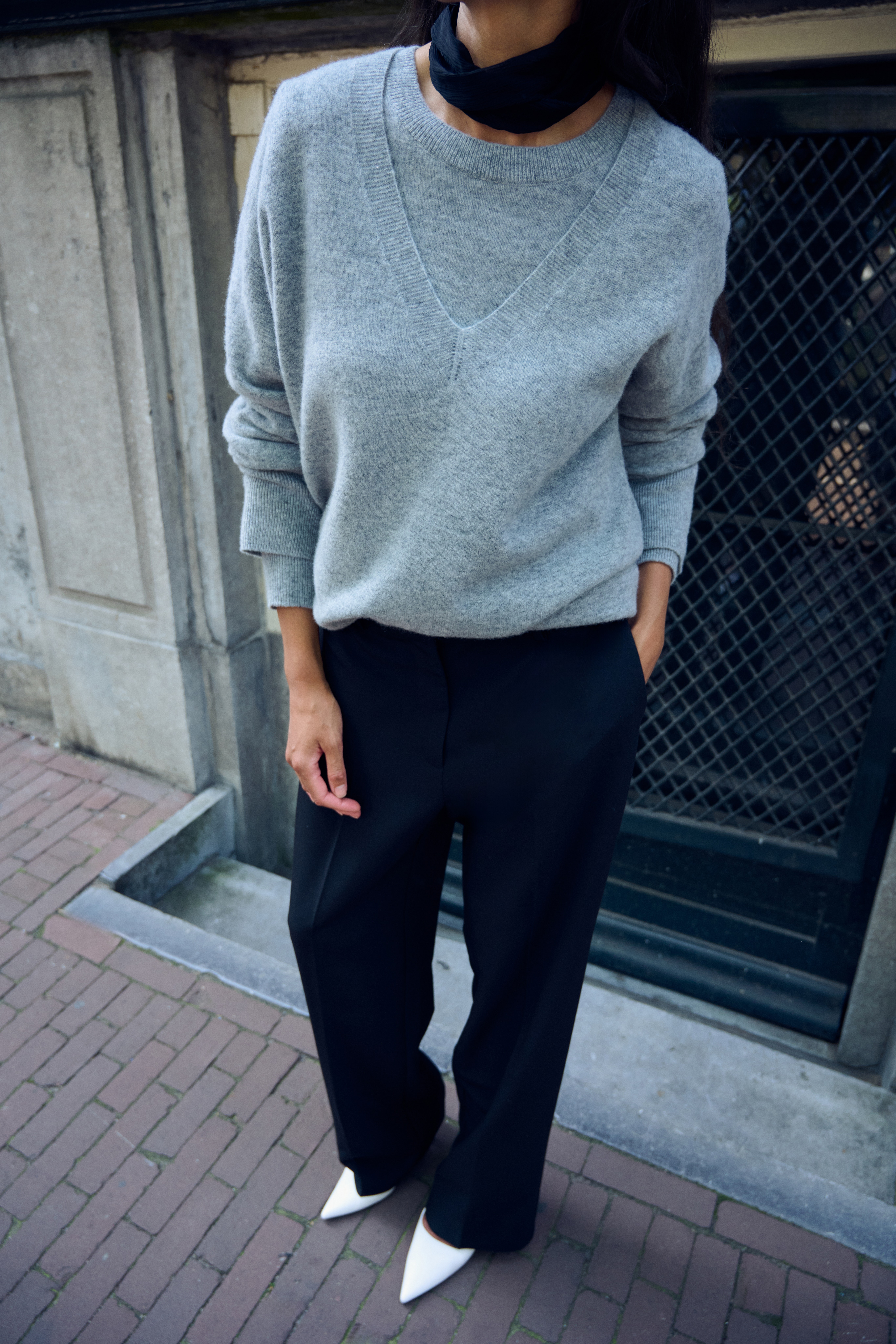 KBAnemone Pullover in 100% wool LOCATION NONE 10105773-103702