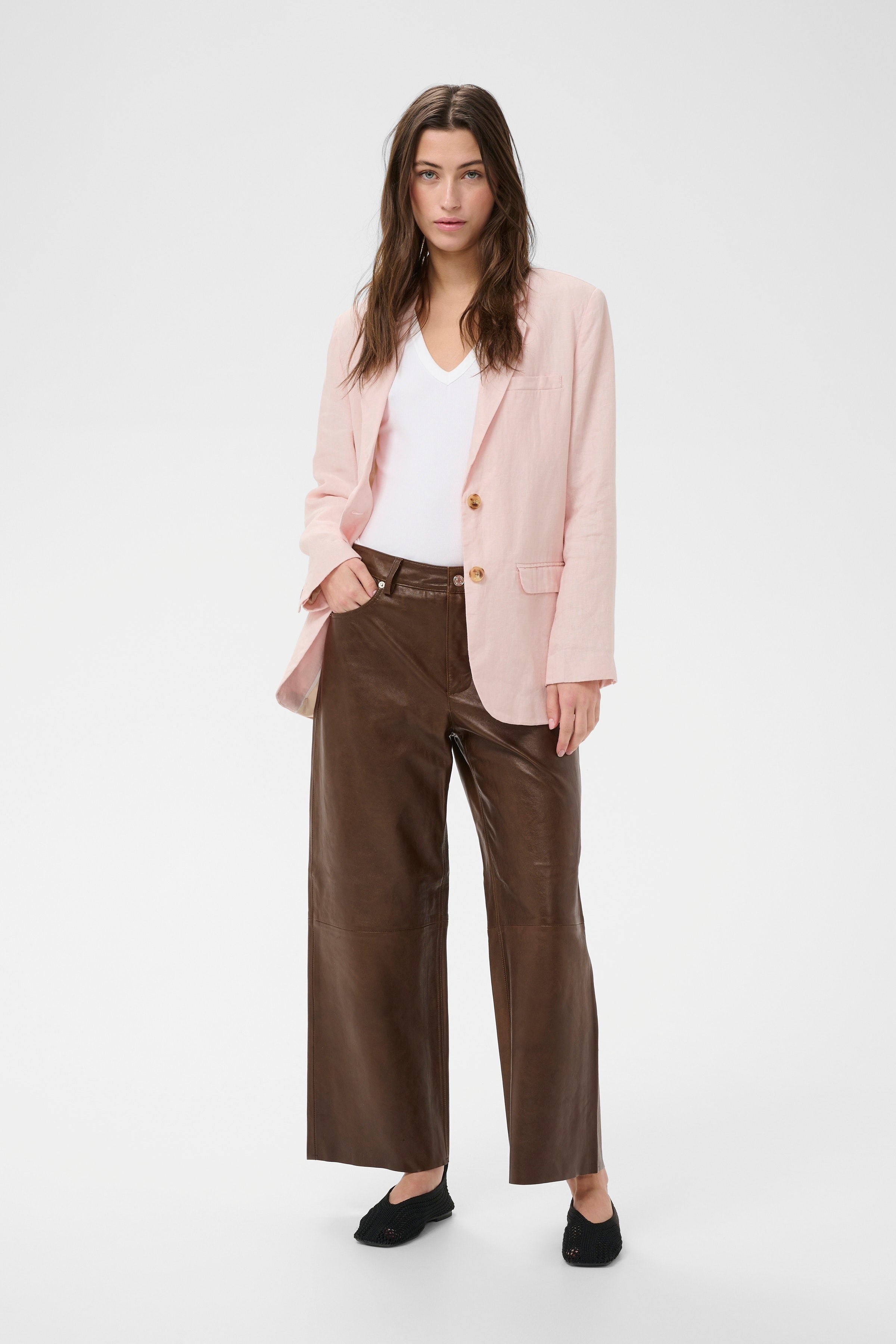 NyanPW Linen Blazer LOOKBOOK FRONT 30309561-141905