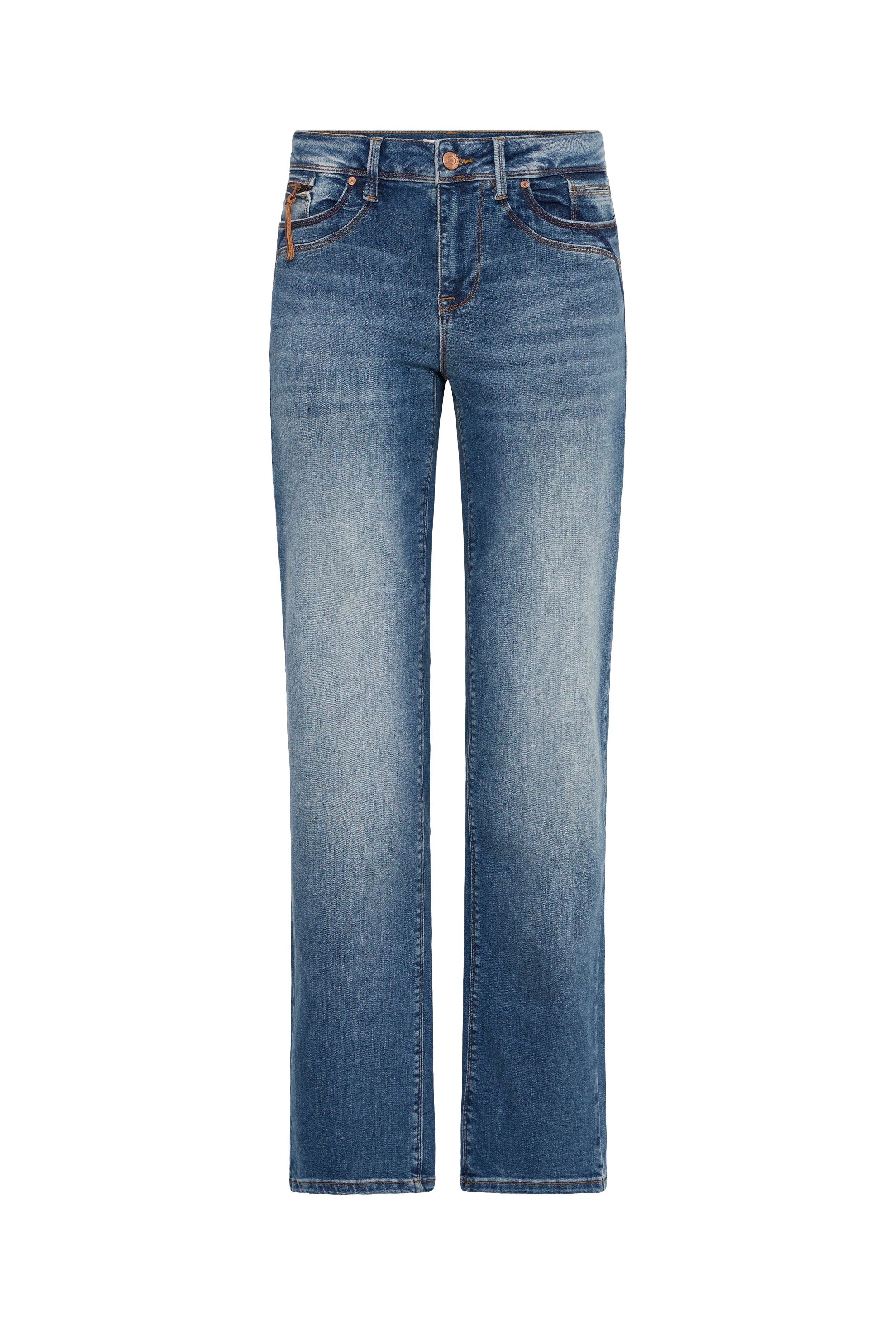 PZKAROLINA HW Jeans Straight Leg PACK FRONT 50205580-200005